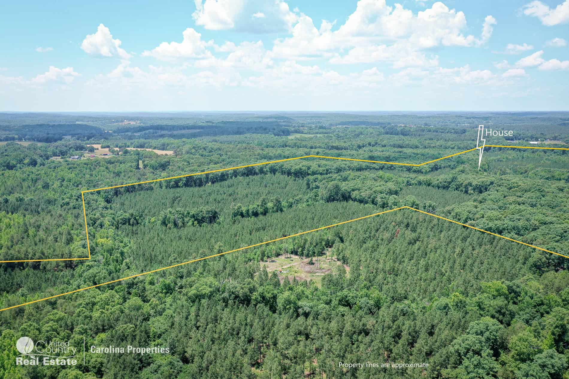 106 Acres of Hunting, Recreational, Timber, and Rural Lifestyle Land for Sale in Gold Hill, NC