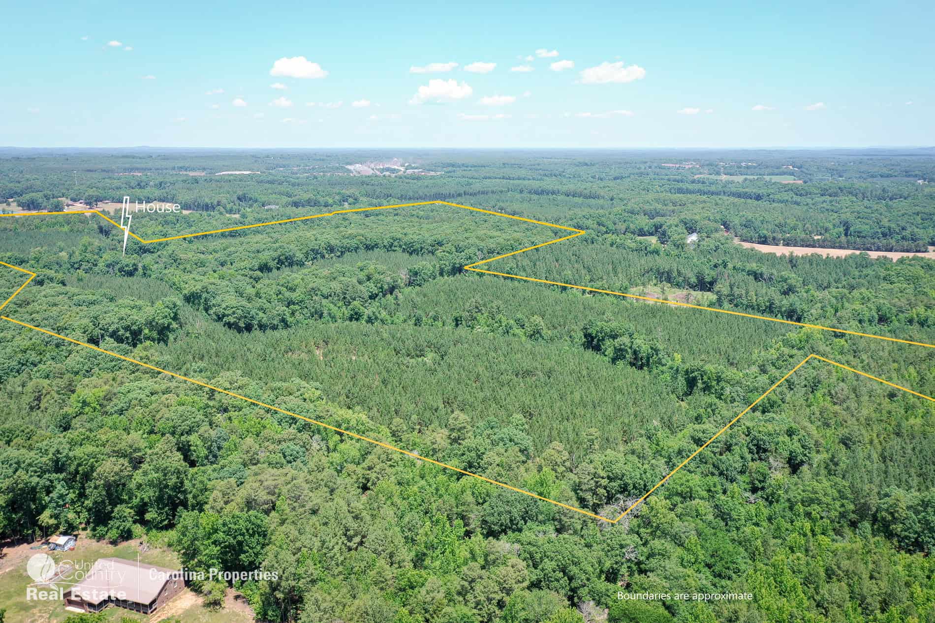 106 Acres of Hunting, Recreational, Timber, and Rural Lifestyle Land for Sale in Gold Hill, NC