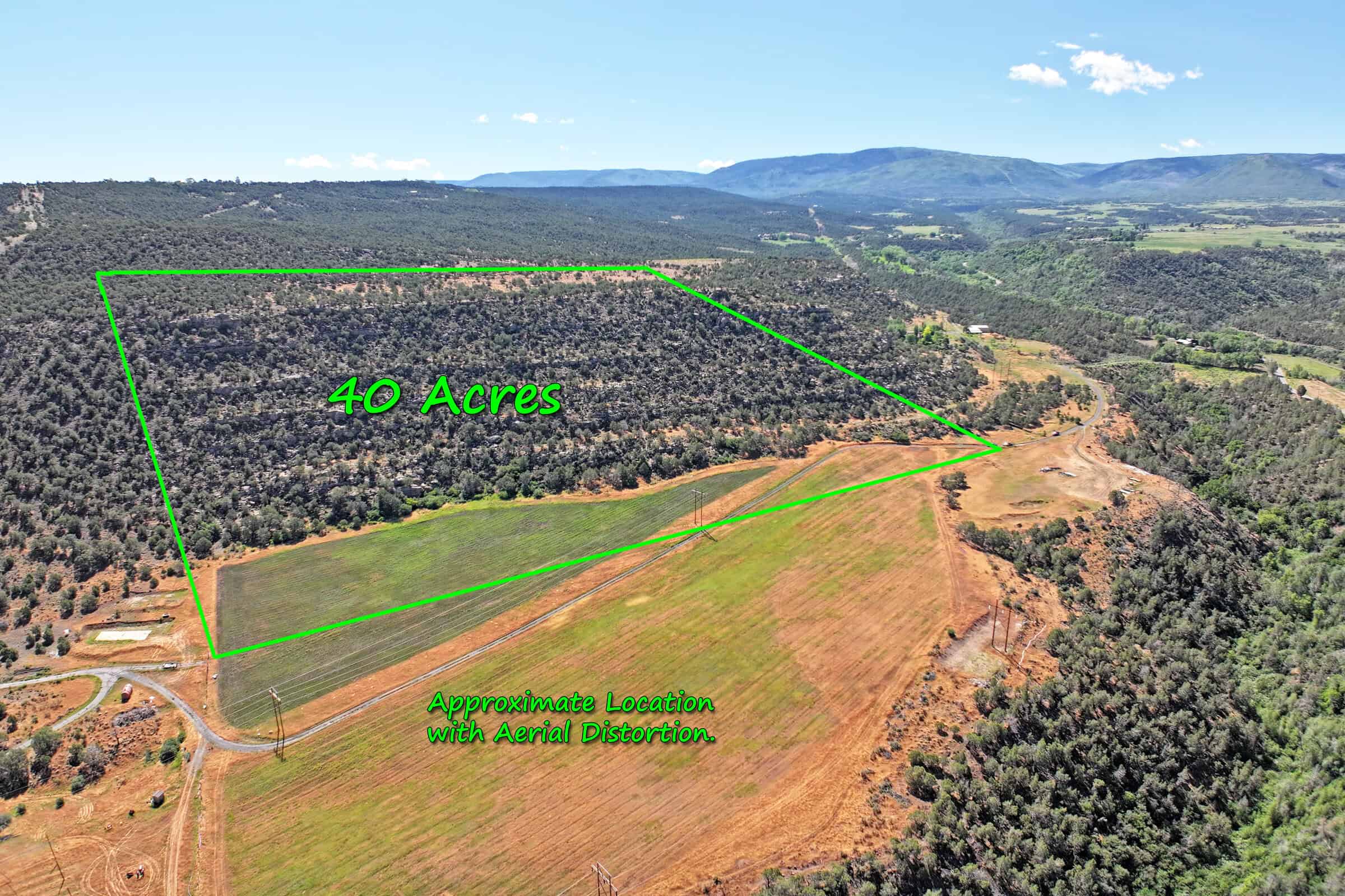 Irrigated Land and Building Site For Sale in Western Colorado