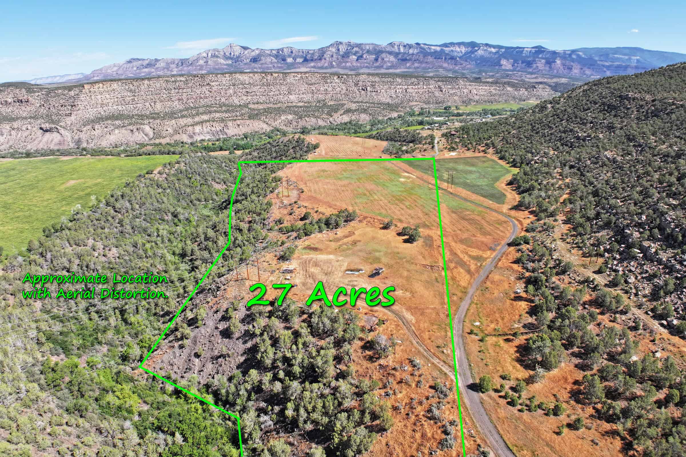 Irrigated Land and Building Site For Sale in Western Colorado