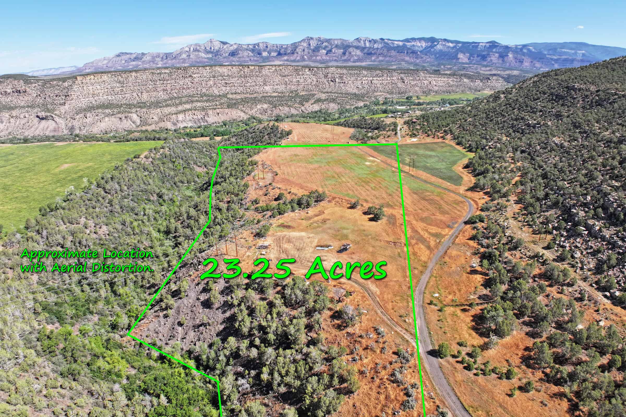 Irrigated Land and Building Site For Sale in Western Colorado