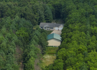 40-Acre Richland County Hunting Retreat with Ridge-Top Ranch Home & Trophy Whitetail History
