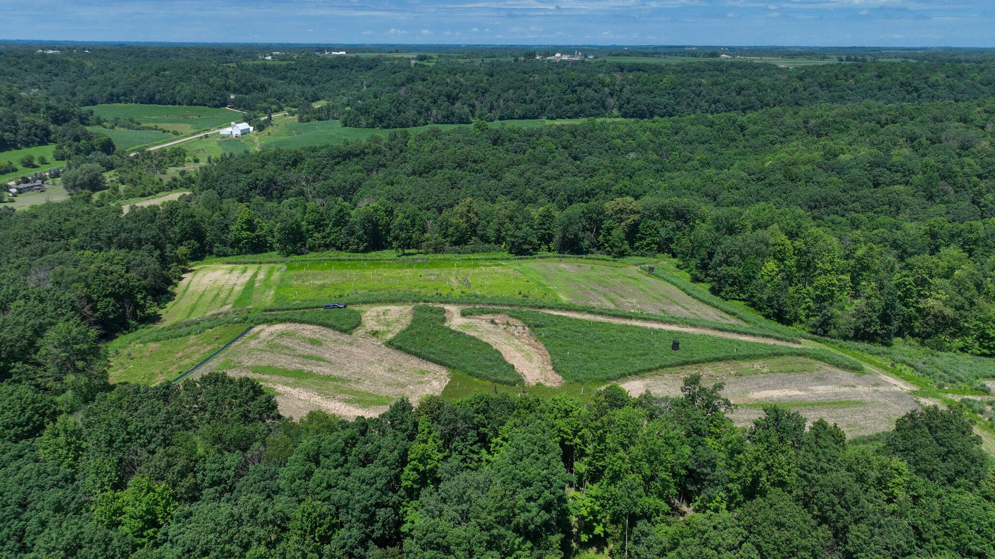 77.85+/- Acre Professionally Designed Whitetail Hunting Property for Sale in Vernon County, Wisconsin