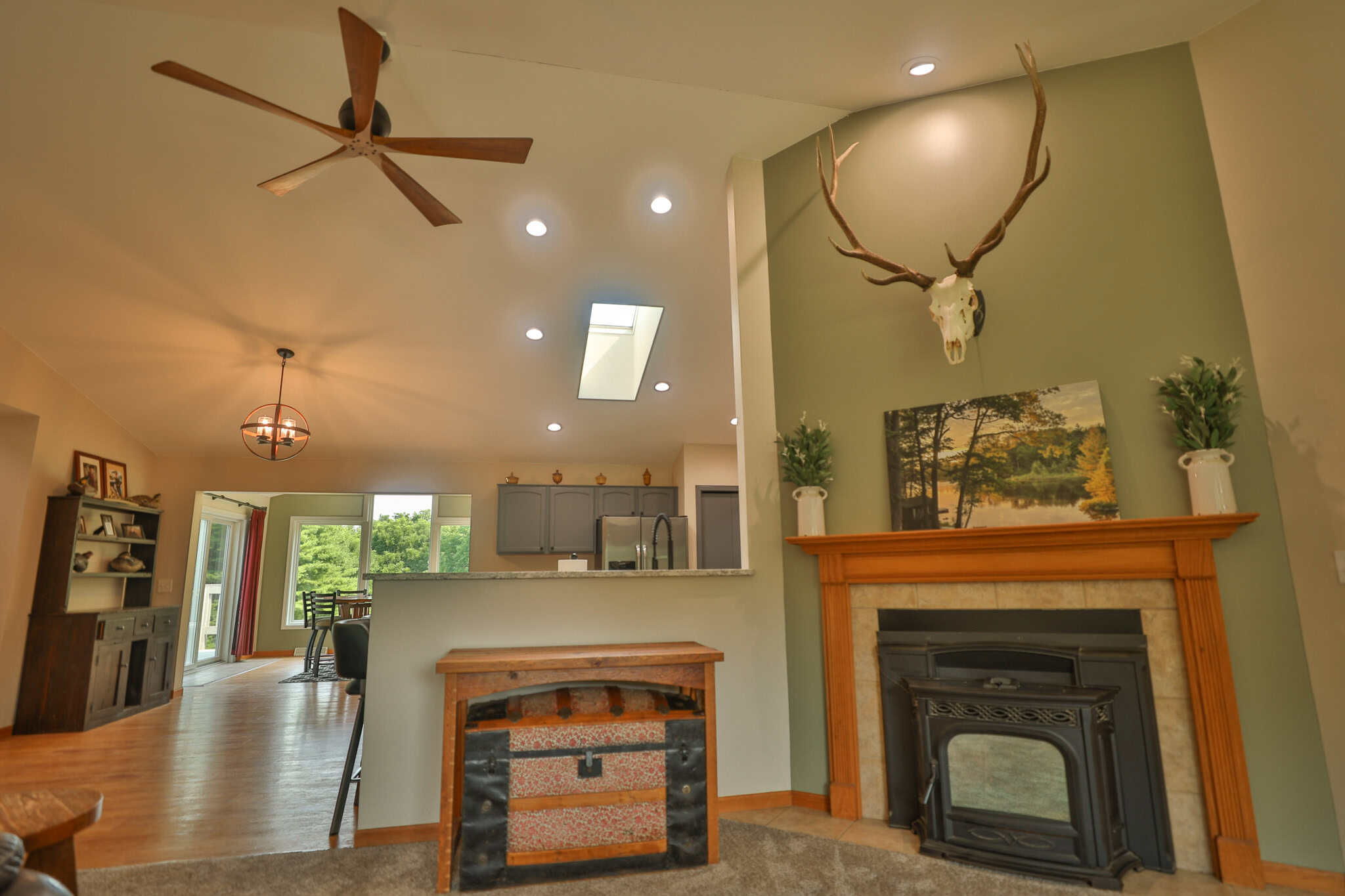 40-Acre Richland County Hunting Retreat with Ridge-Top Ranch Home & Trophy Whitetail History