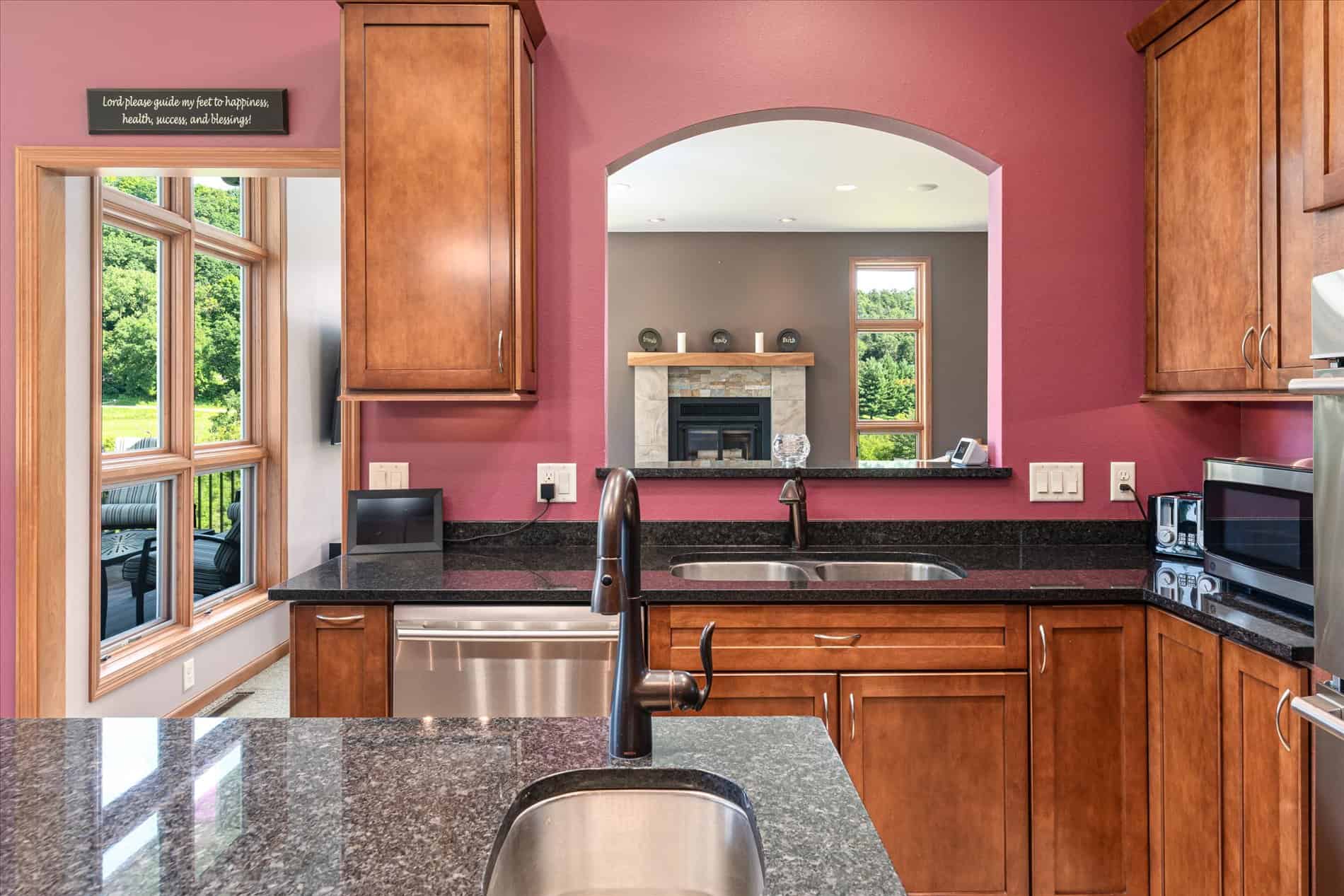 Luxury Vernon County Estate on 141 Acres with Organic Farmland, Views & Hunting
