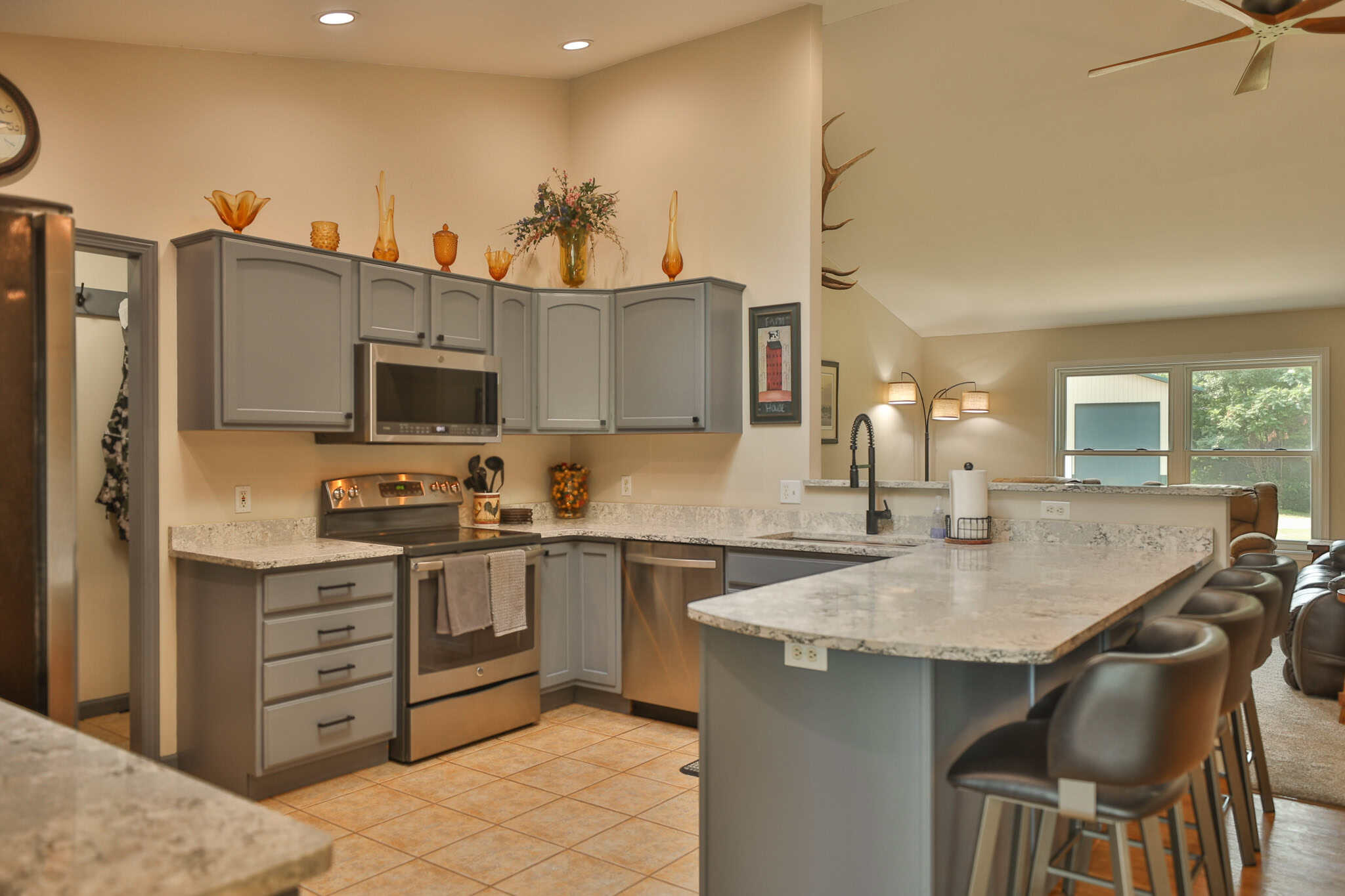 40-Acre Richland County Hunting Retreat with Ridge-Top Ranch Home & Trophy Whitetail History