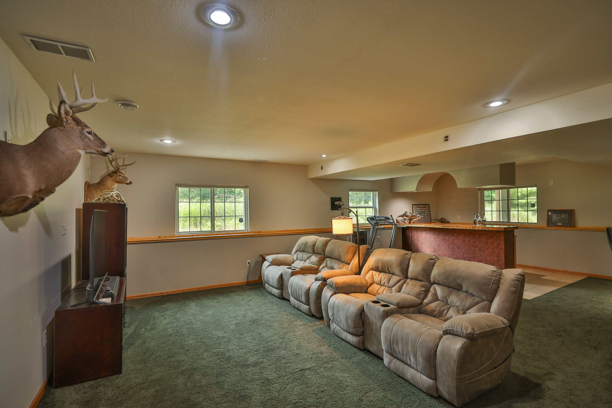 40-Acre Richland County Hunting Retreat with Ridge-Top Ranch Home & Trophy Whitetail History