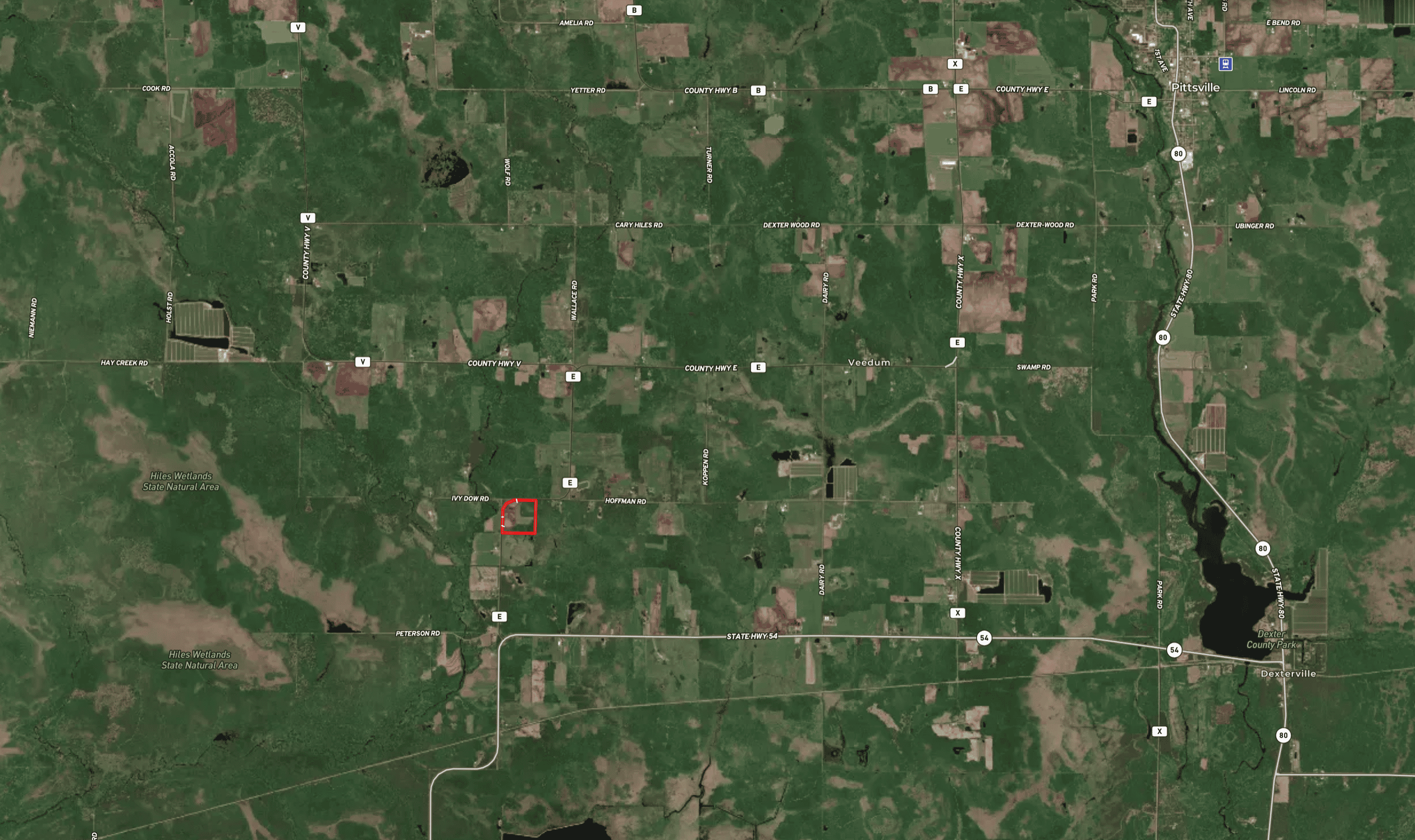 38.85-Acre Hunting & Recreational Property for Sale in Wood County, Wisconsin