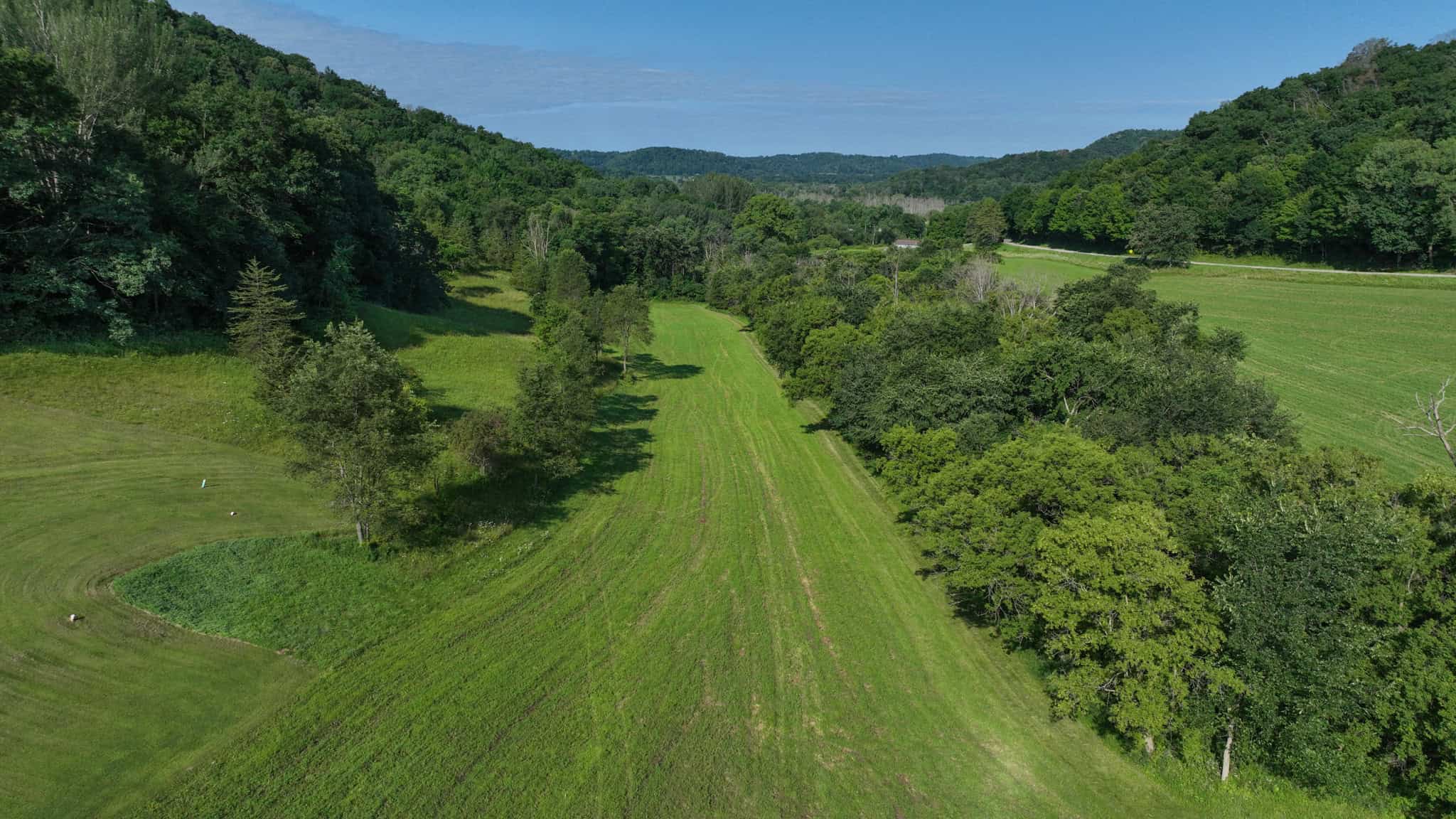 Luxury Vernon County Estate on 141 Acres with Organic Farmland, Views & Hunting