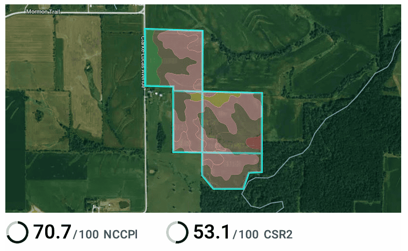 ±110-acre Lucas County farm near Woodburn IA