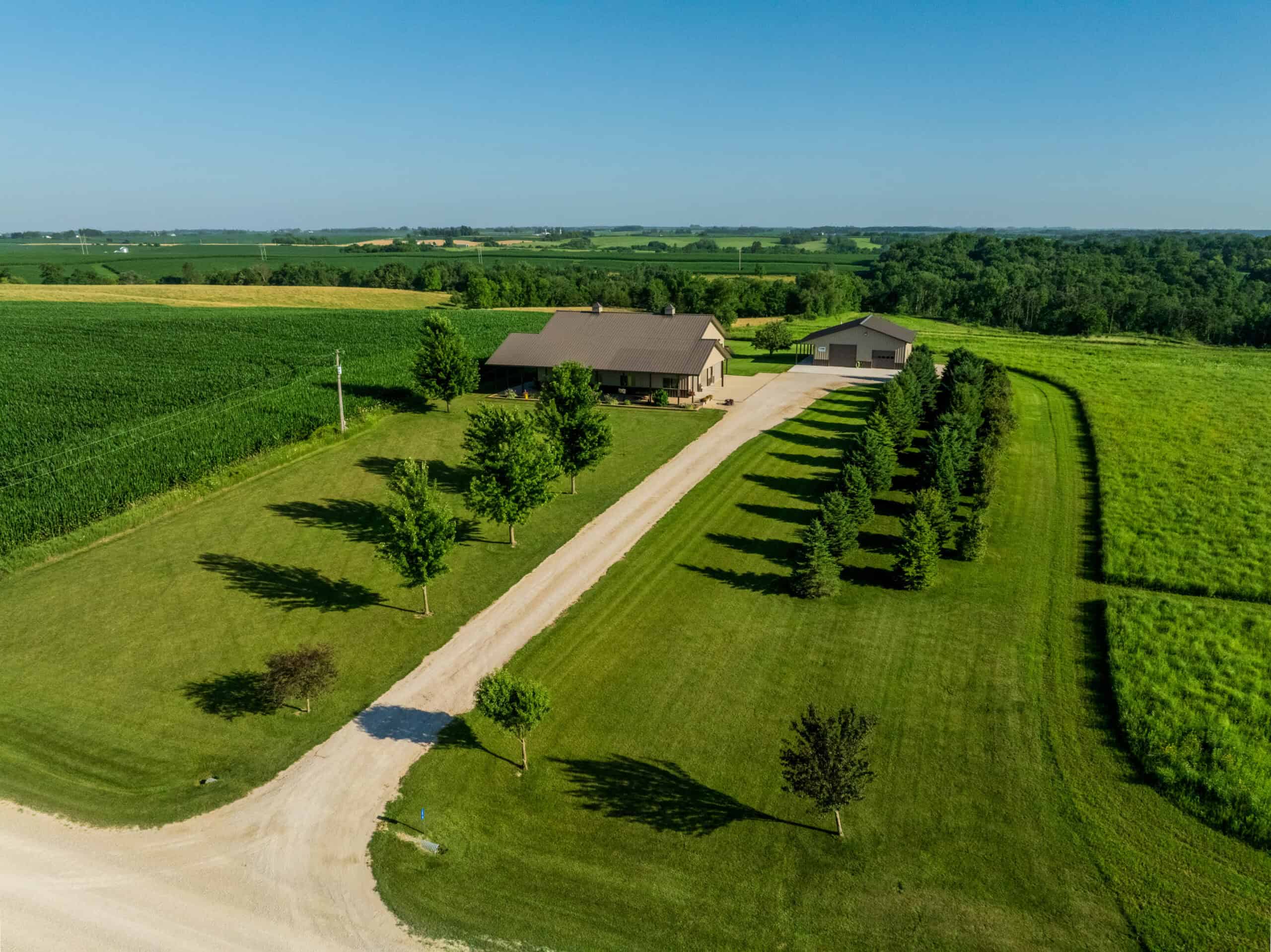 42+/- Acres with 4 Bedroom Home in Decorah IA