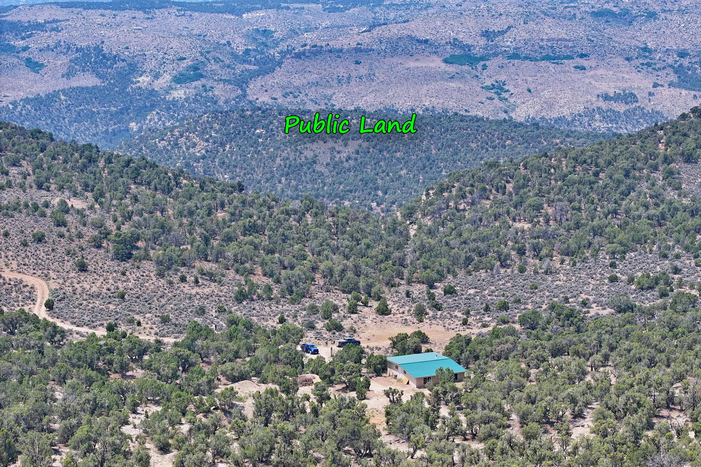 Cabin on 71 Acres in DeBeque Colorado