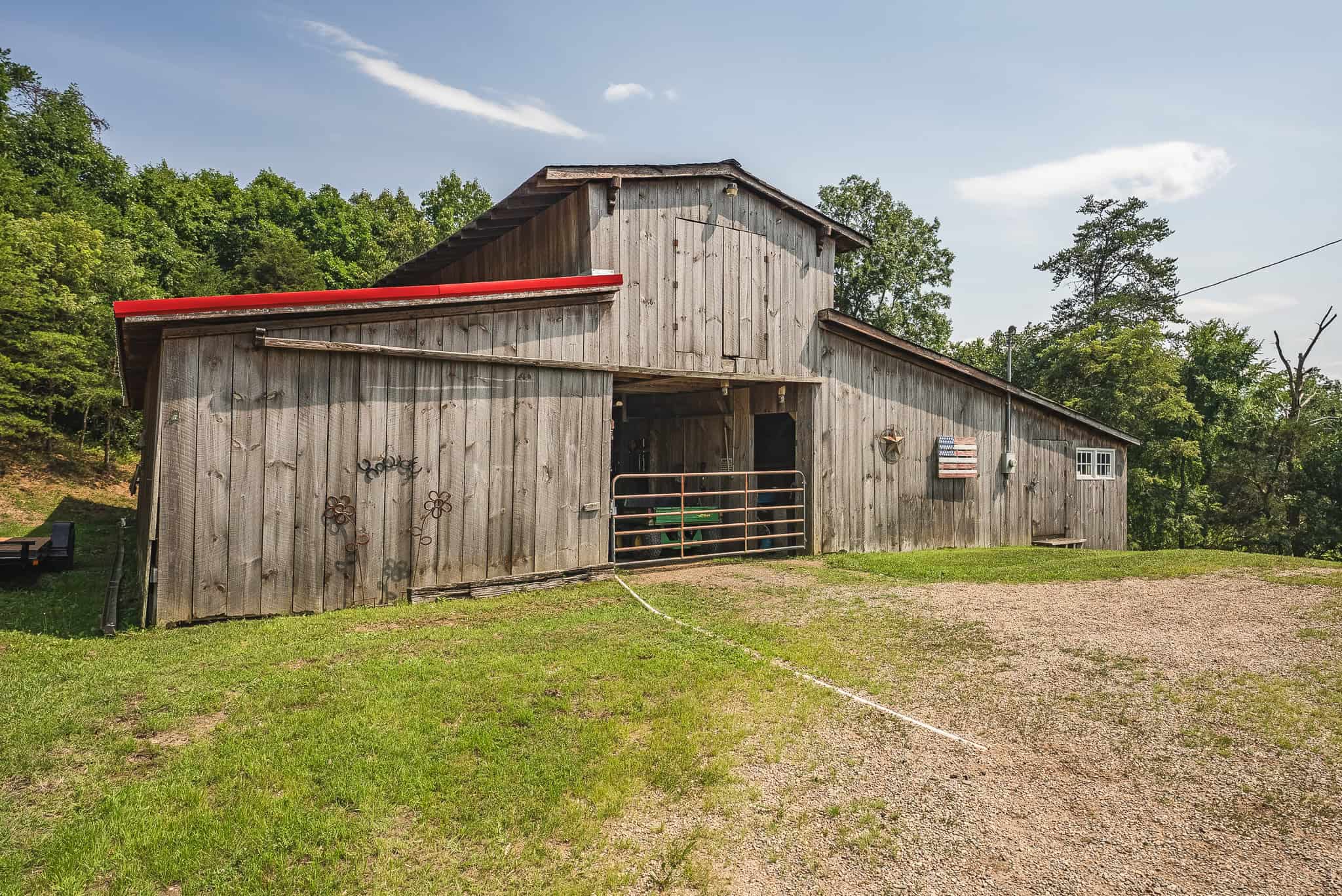 Two Homes, a 12-Stall Horse Barn & 34± Acres at the Foot of the Smokies — Move-In Ready in Cocke County