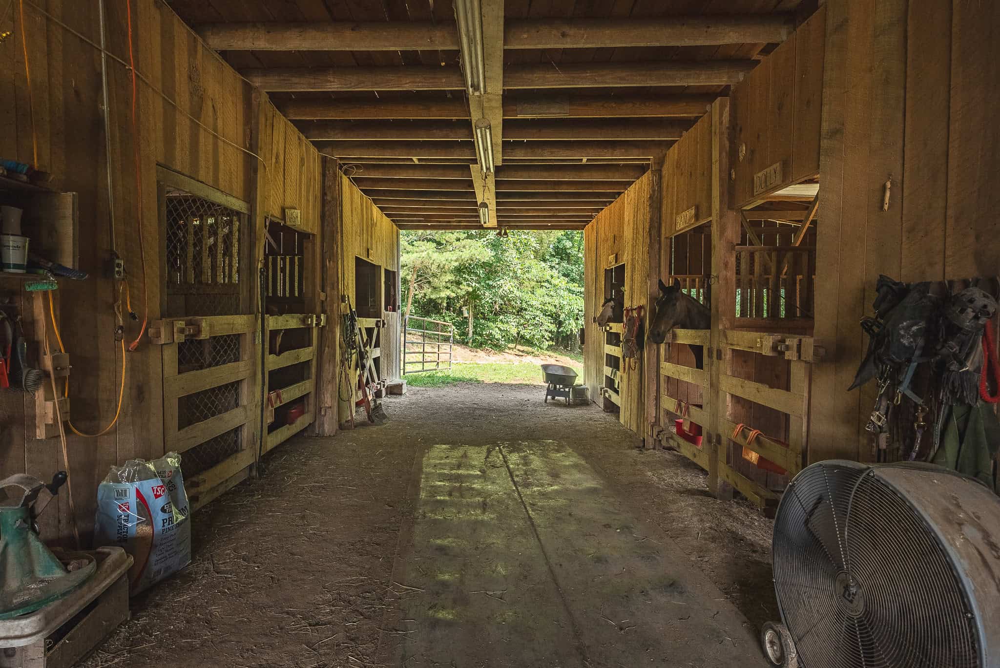 Two Homes, a 12-Stall Horse Barn & 34± Acres at the Foot of the Smokies — Move-In Ready in Cocke County