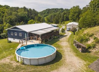 Two Homes, a 12-Stall Horse Barn & 34± Acres at the Foot of the Smokies — Move-In Ready in Cocke County