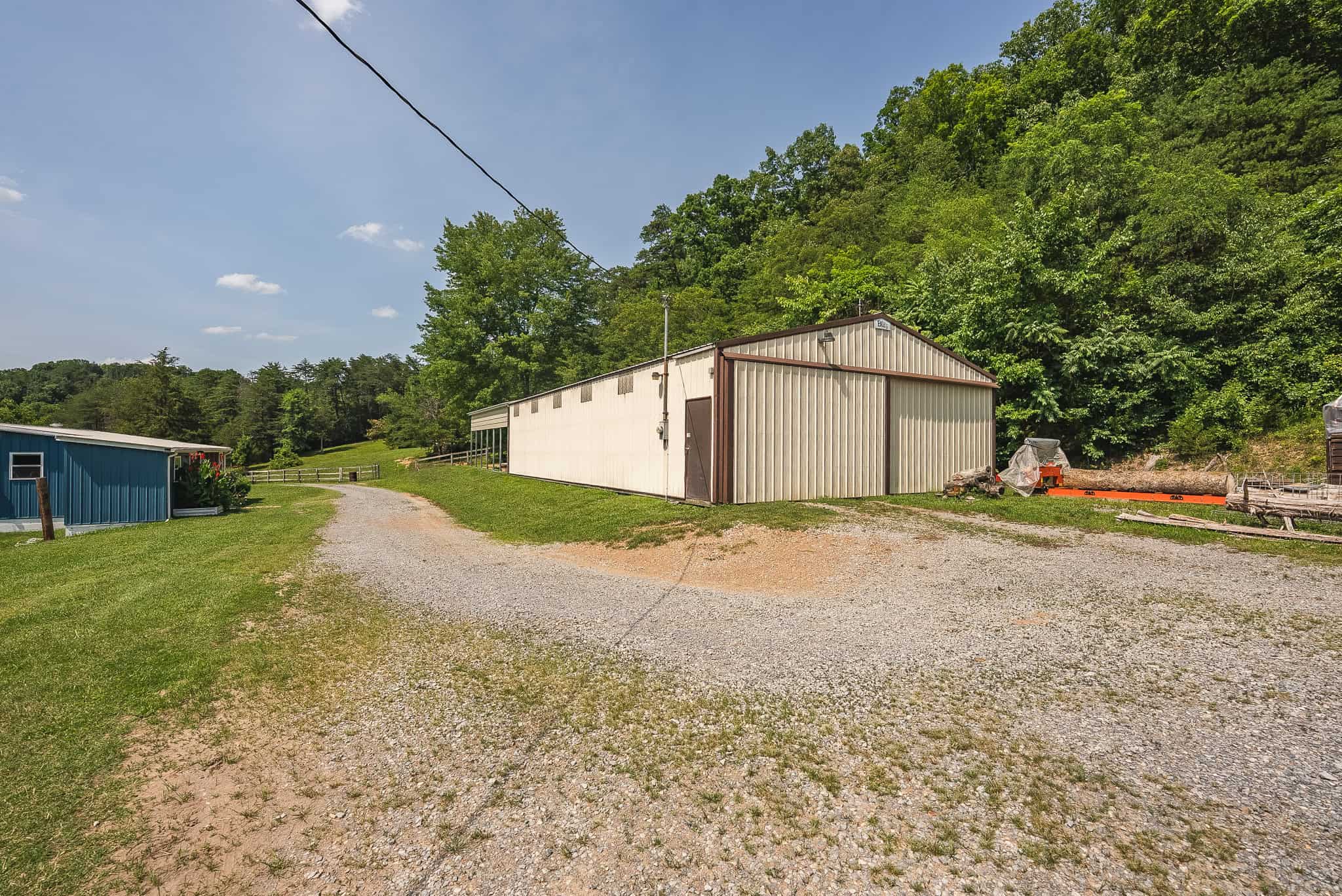 Two Homes, a 12-Stall Horse Barn & 34± Acres at the Foot of the Smokies — Move-In Ready in Cocke County
