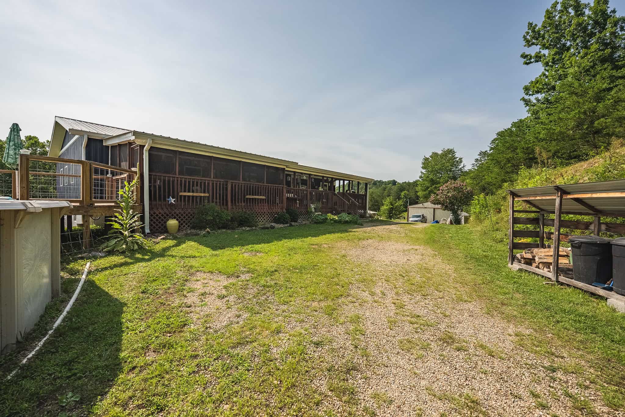 Two Homes, a 12-Stall Horse Barn & 34± Acres at the Foot of the Smokies — Move-In Ready in Cocke County