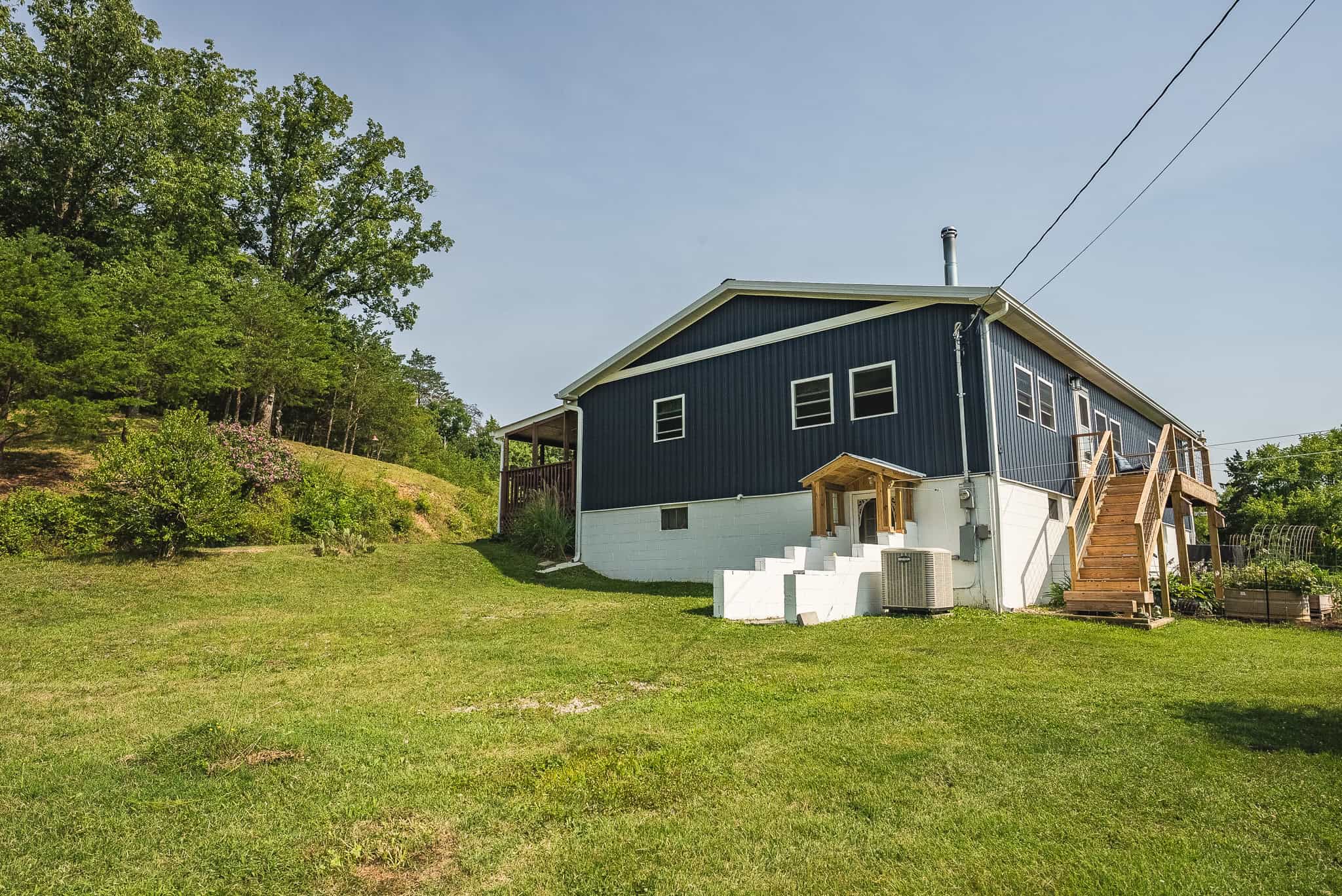 Two Homes, a 12-Stall Horse Barn & 34± Acres at the Foot of the Smokies — Move-In Ready in Cocke County