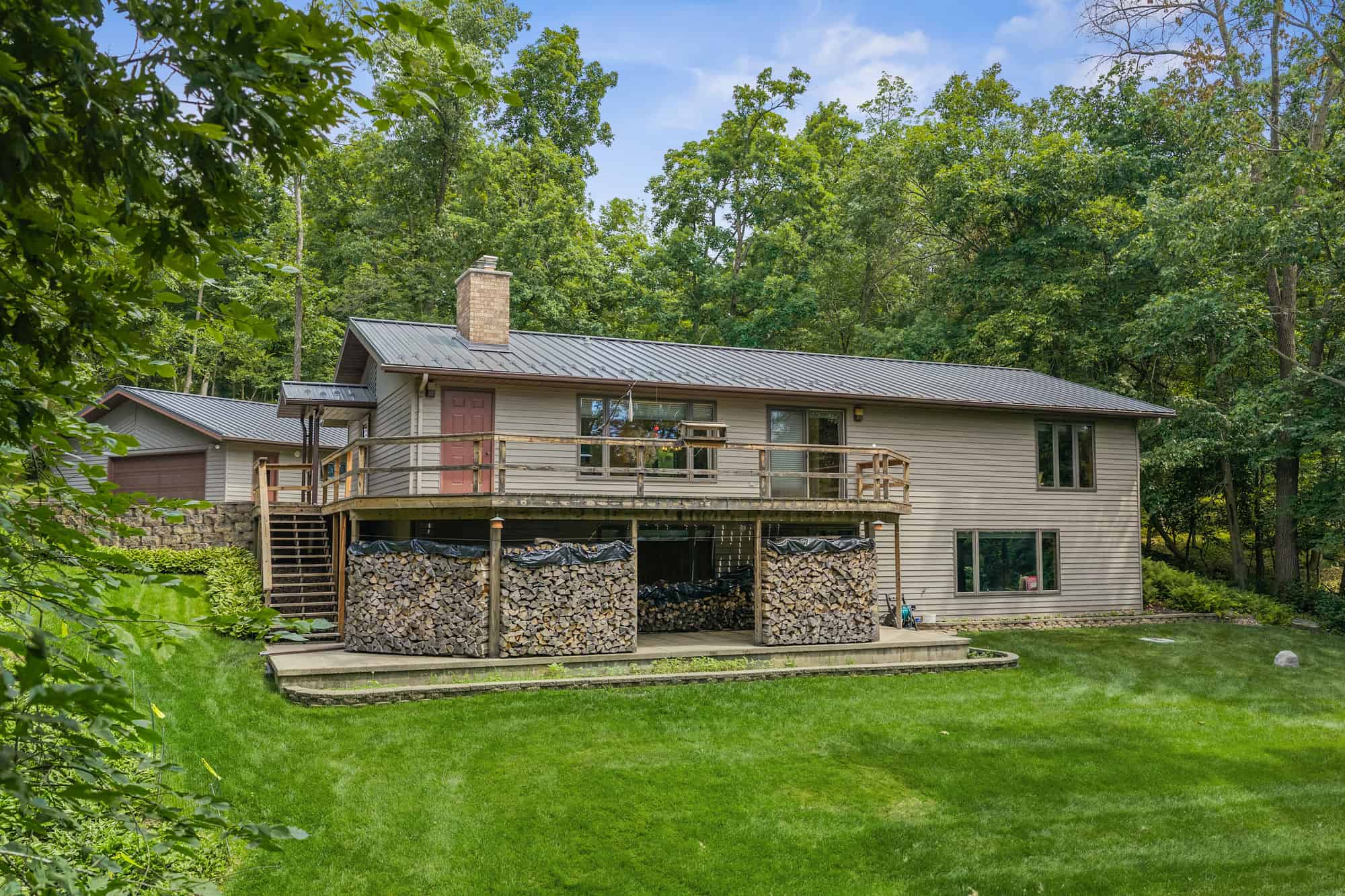36 +/- Acres of Peaceful Living in Portage WI