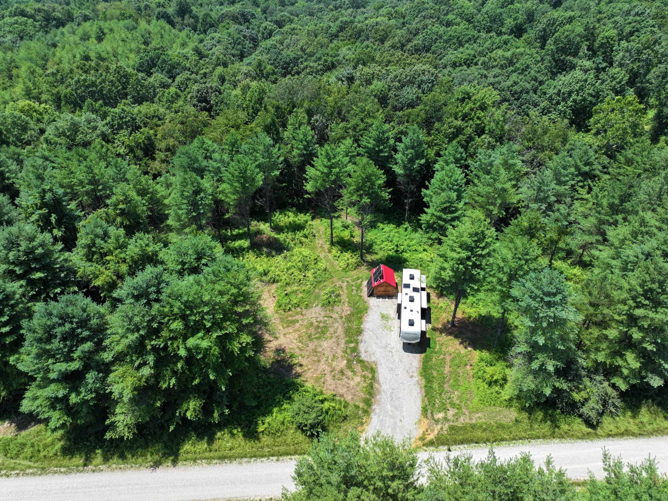 Camper Ready Recreational Tract in Noble County