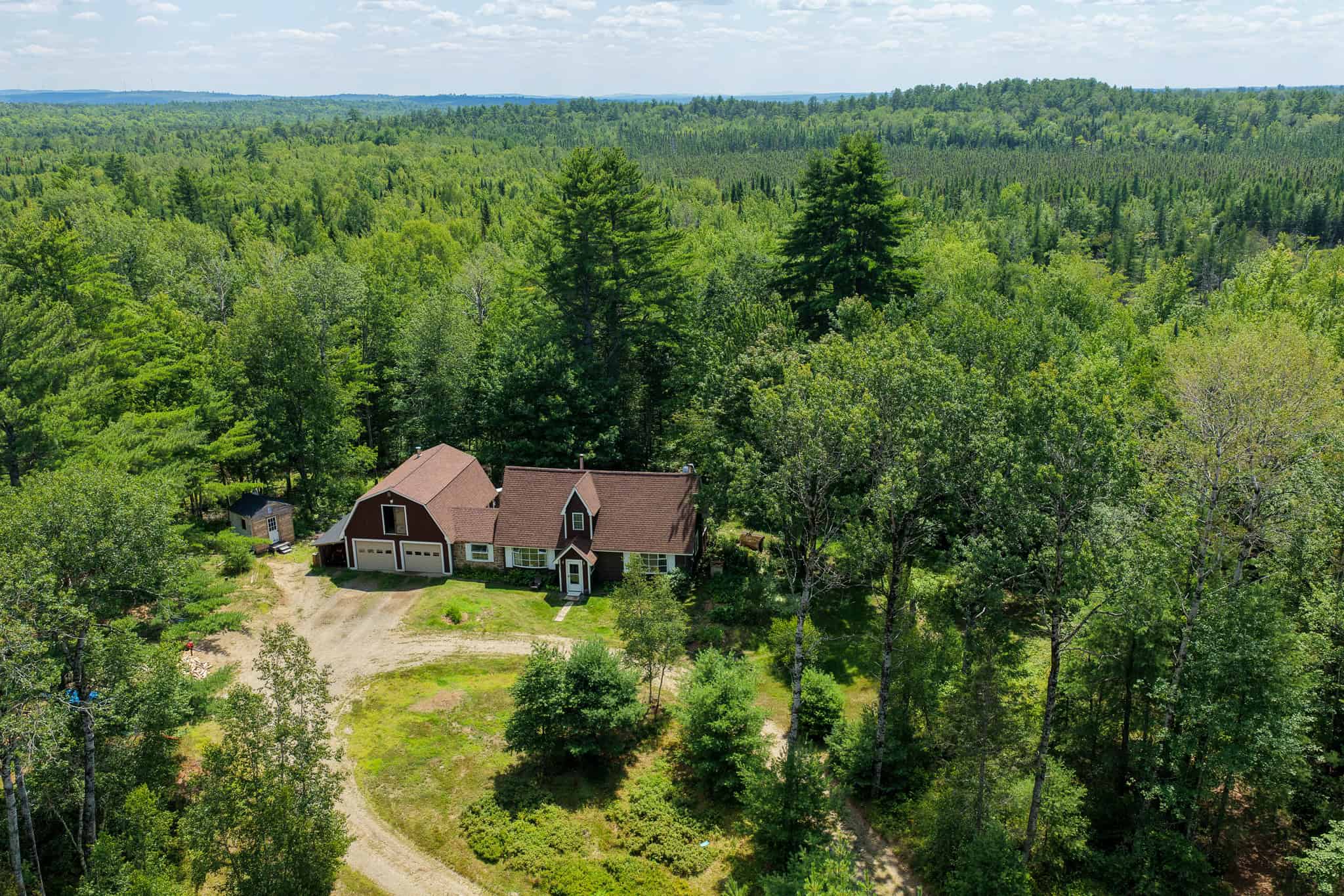 Rural Maine Homestead with 14 Acres