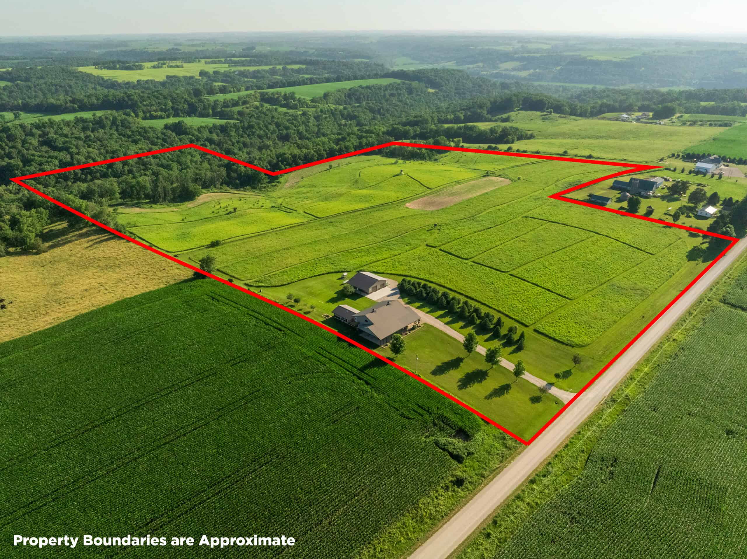 42+/- Acres with 4 Bedroom Home in Decorah IA