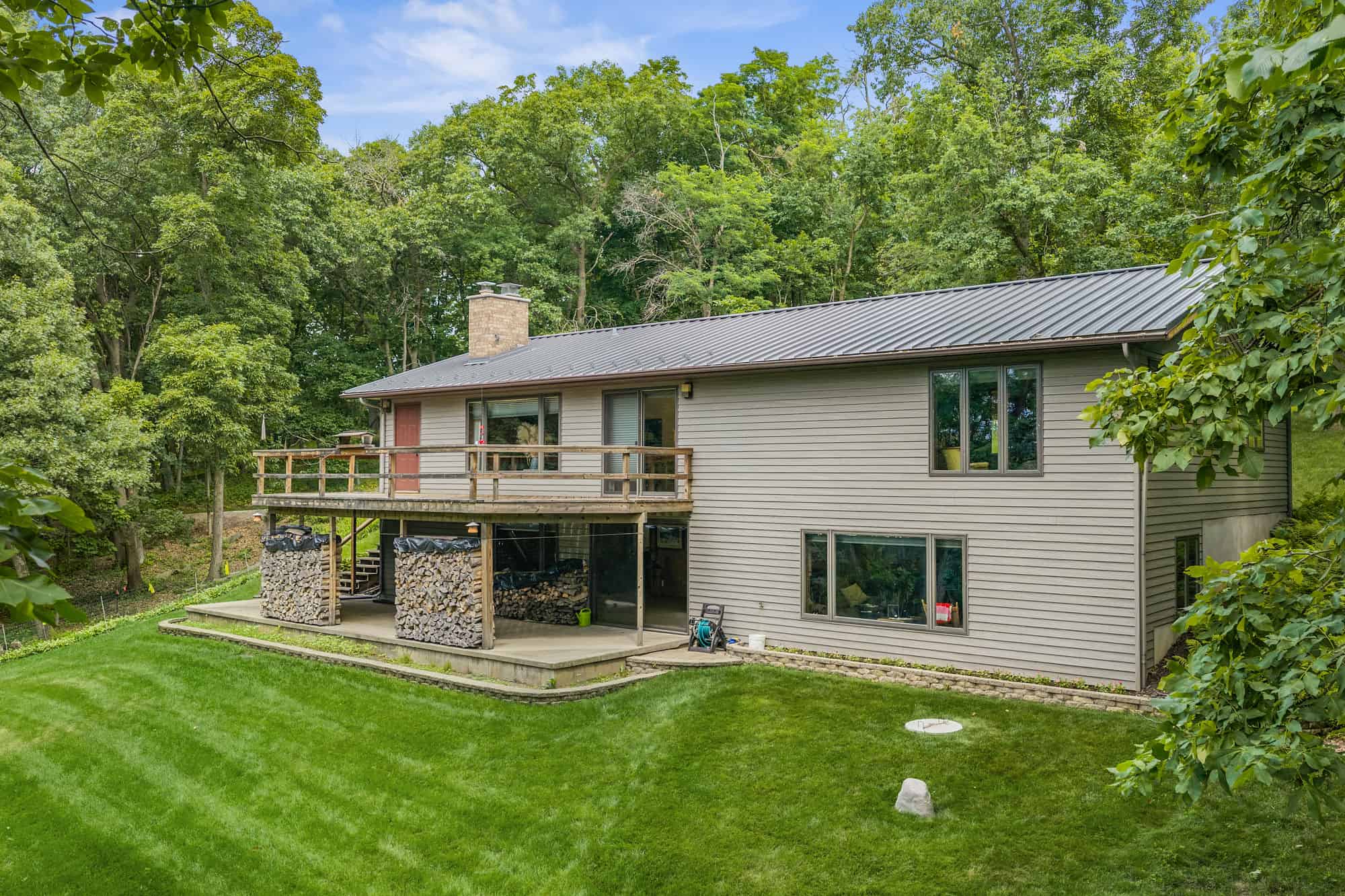 36 +/- Acres of Peaceful Living in Portage WI