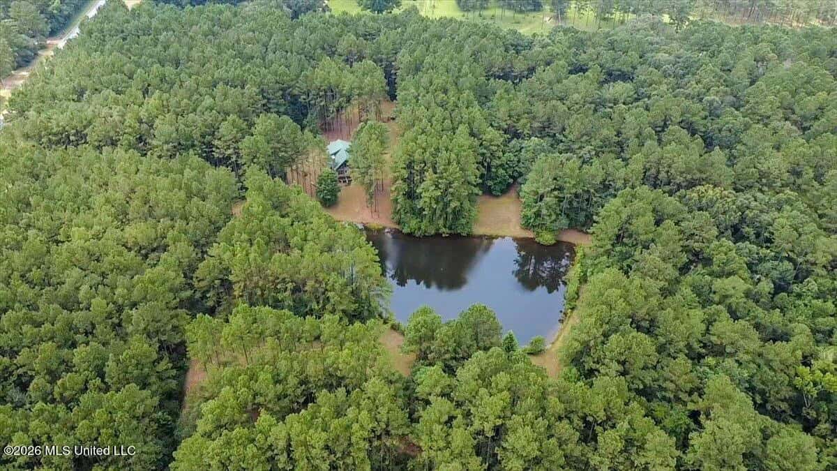 Log Cabin on 25 Acres with Ponds in Southwest MS