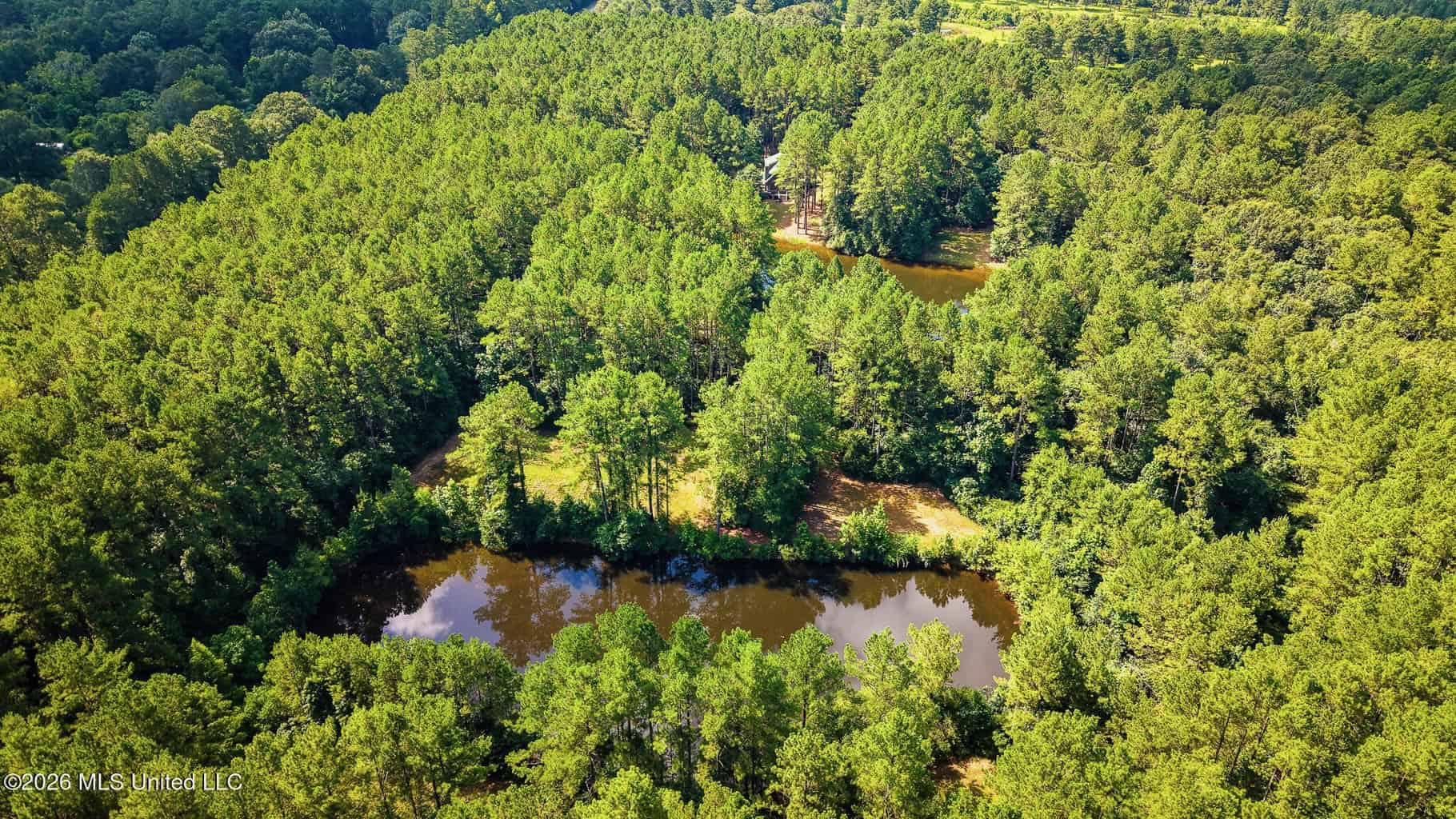 Log Cabin on 25 Acres with Ponds in Southwest MS