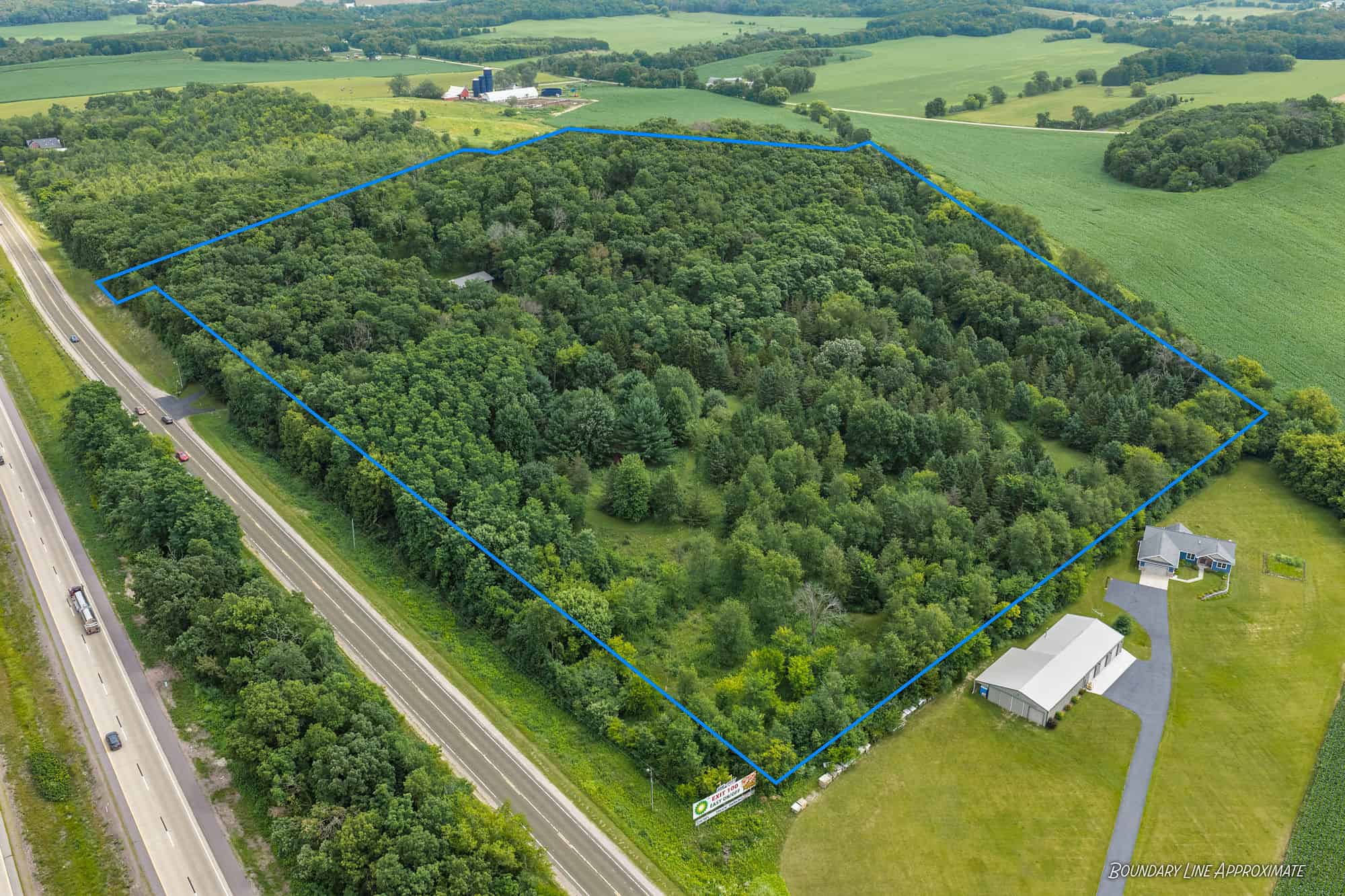 36 +/- Acres of Peaceful Living in Portage WI