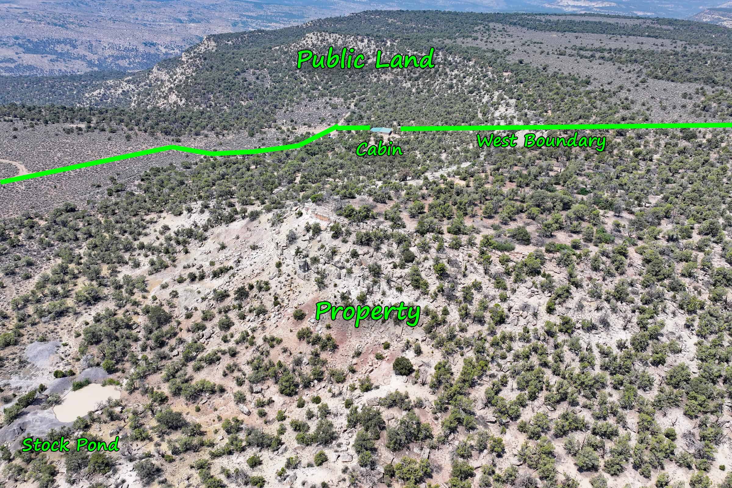 Cabin on 71 Acres in DeBeque Colorado