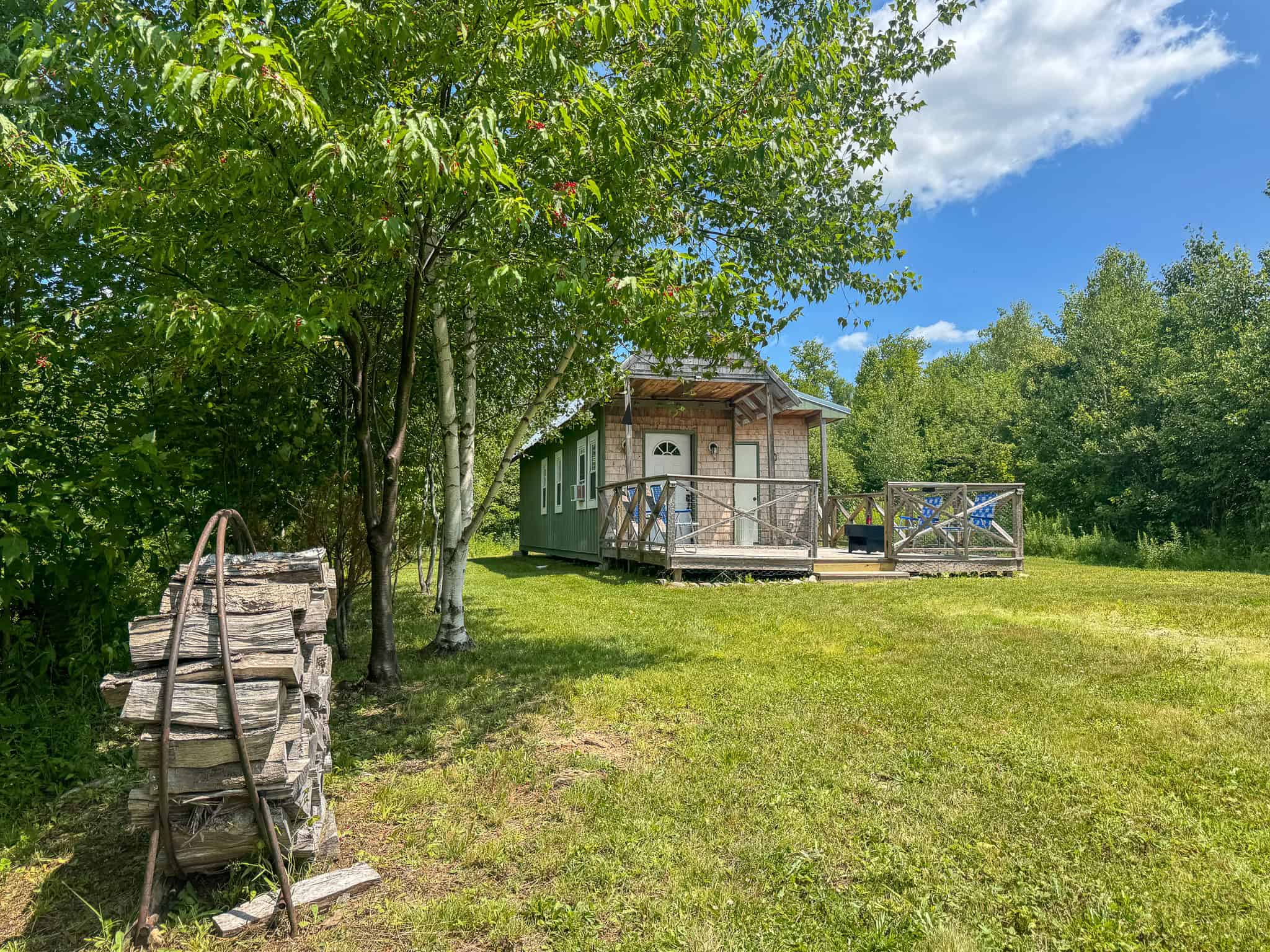 Your Maine Escape – 67 Acres with Cabin, Power, & ATV Access
