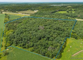 36 +/- Acres of Peaceful Living in Portage WI