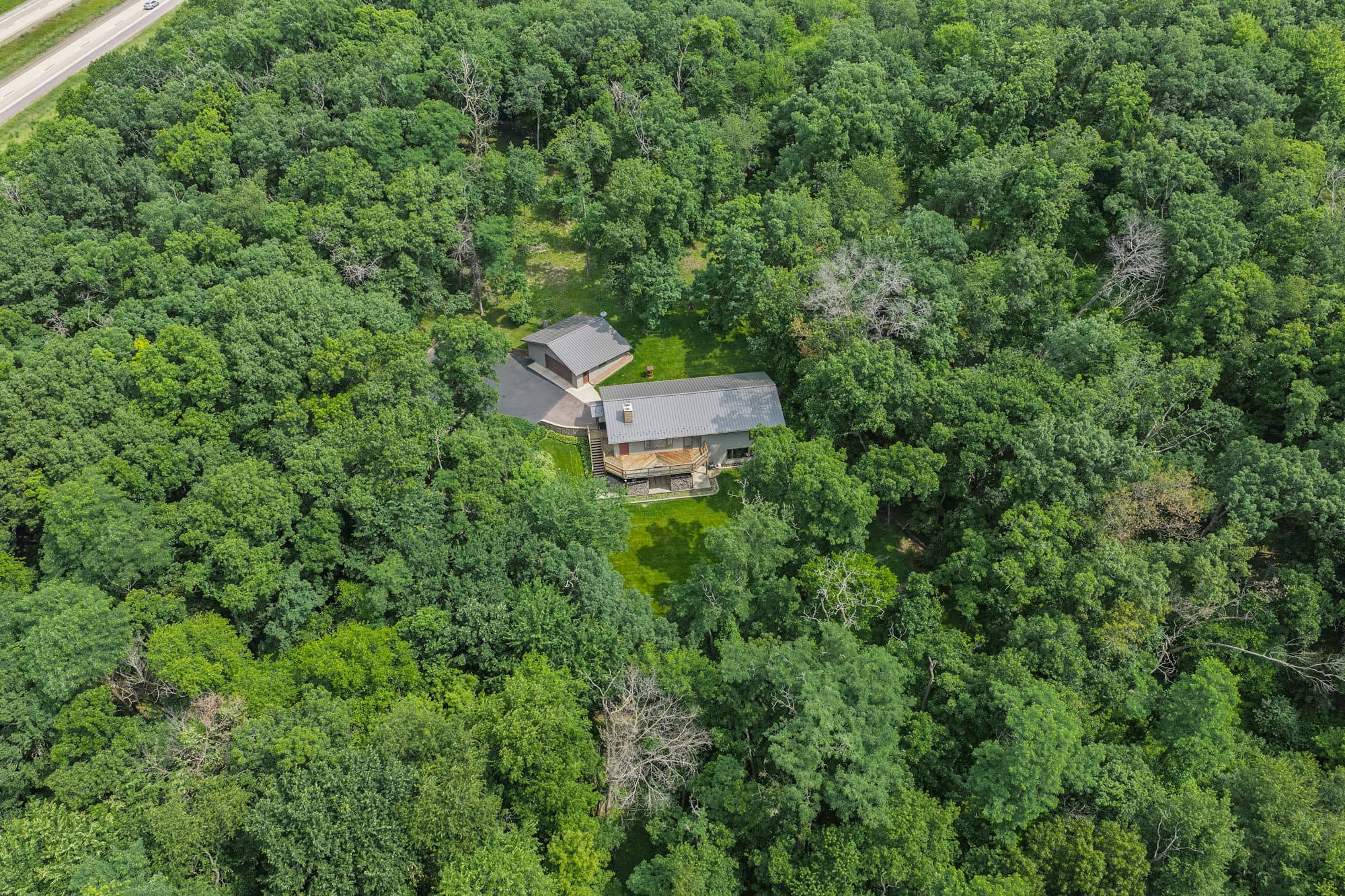 36 +/- Acres of Peaceful Living in Portage WI