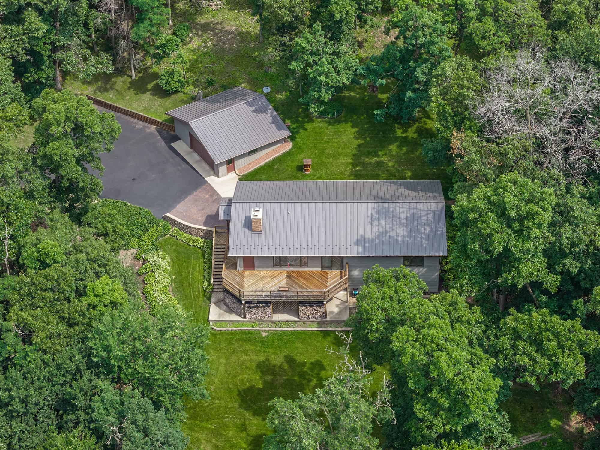 36 +/- Acres of Peaceful Living in Portage WI
