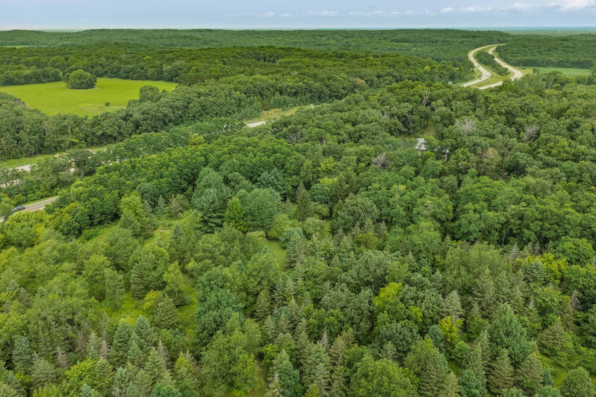 36 +/- Acres of Peaceful Living in Portage WI