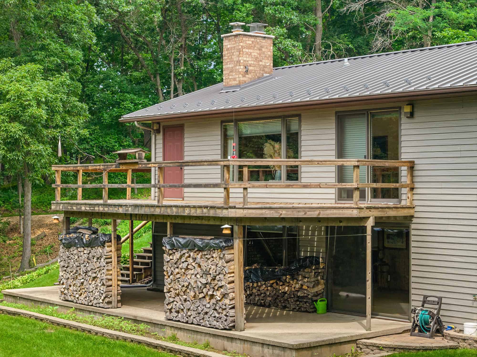 36 +/- Acres of Peaceful Living in Portage WI