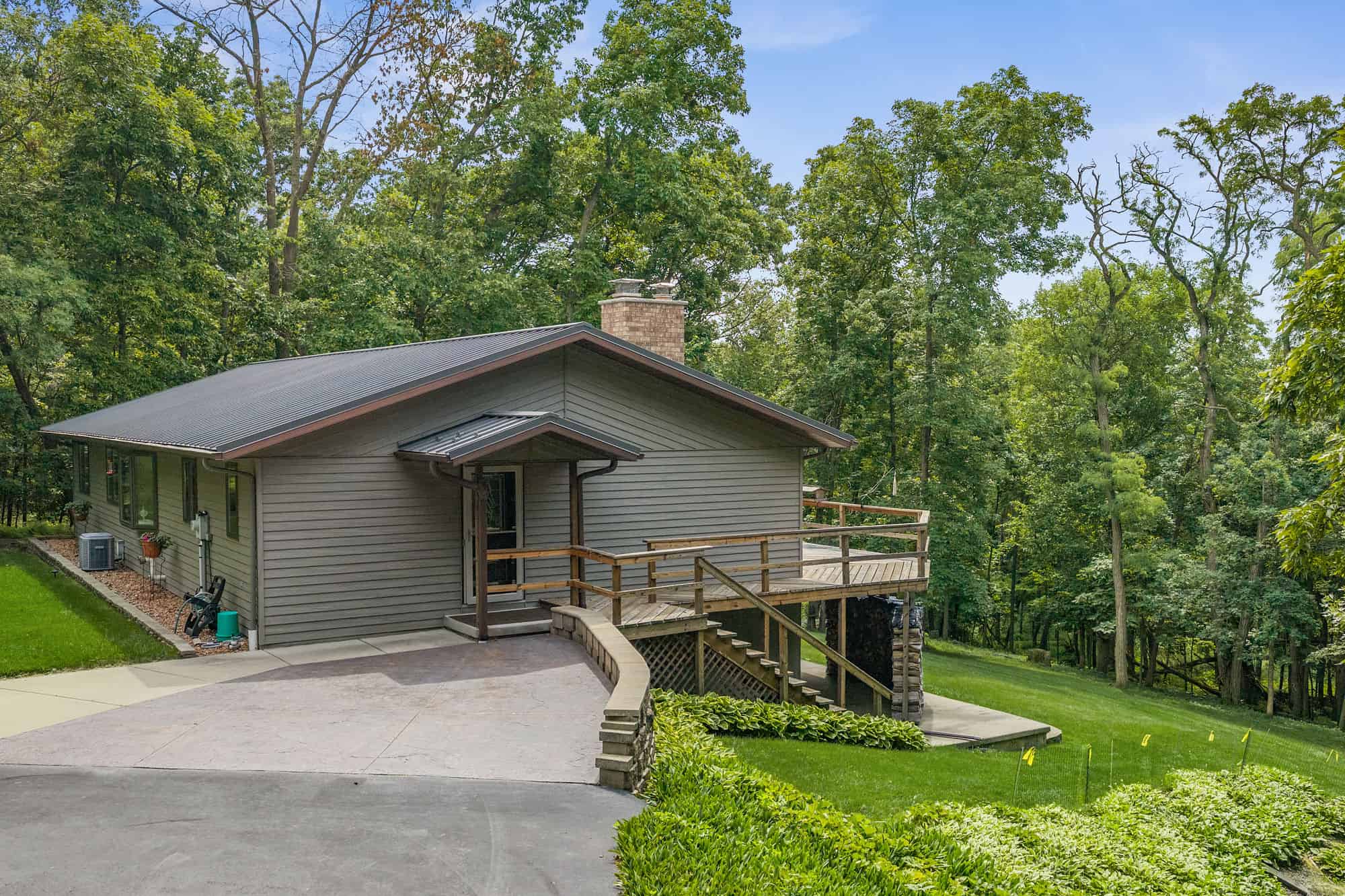 36 +/- Acres of Peaceful Living in Portage WI