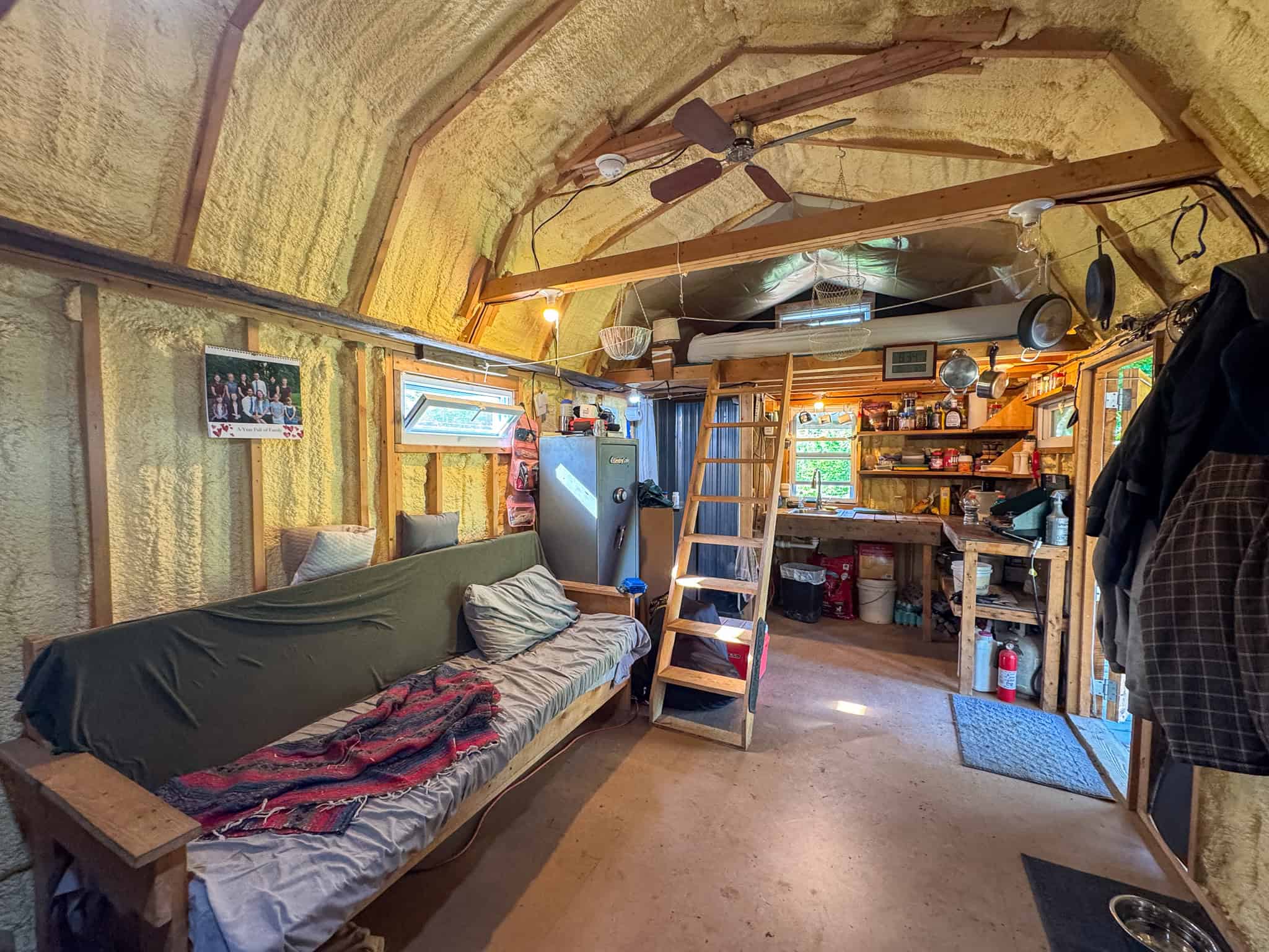 Escape to Maine: Off-Grid Solar Cabin on 45 Acres with Brook