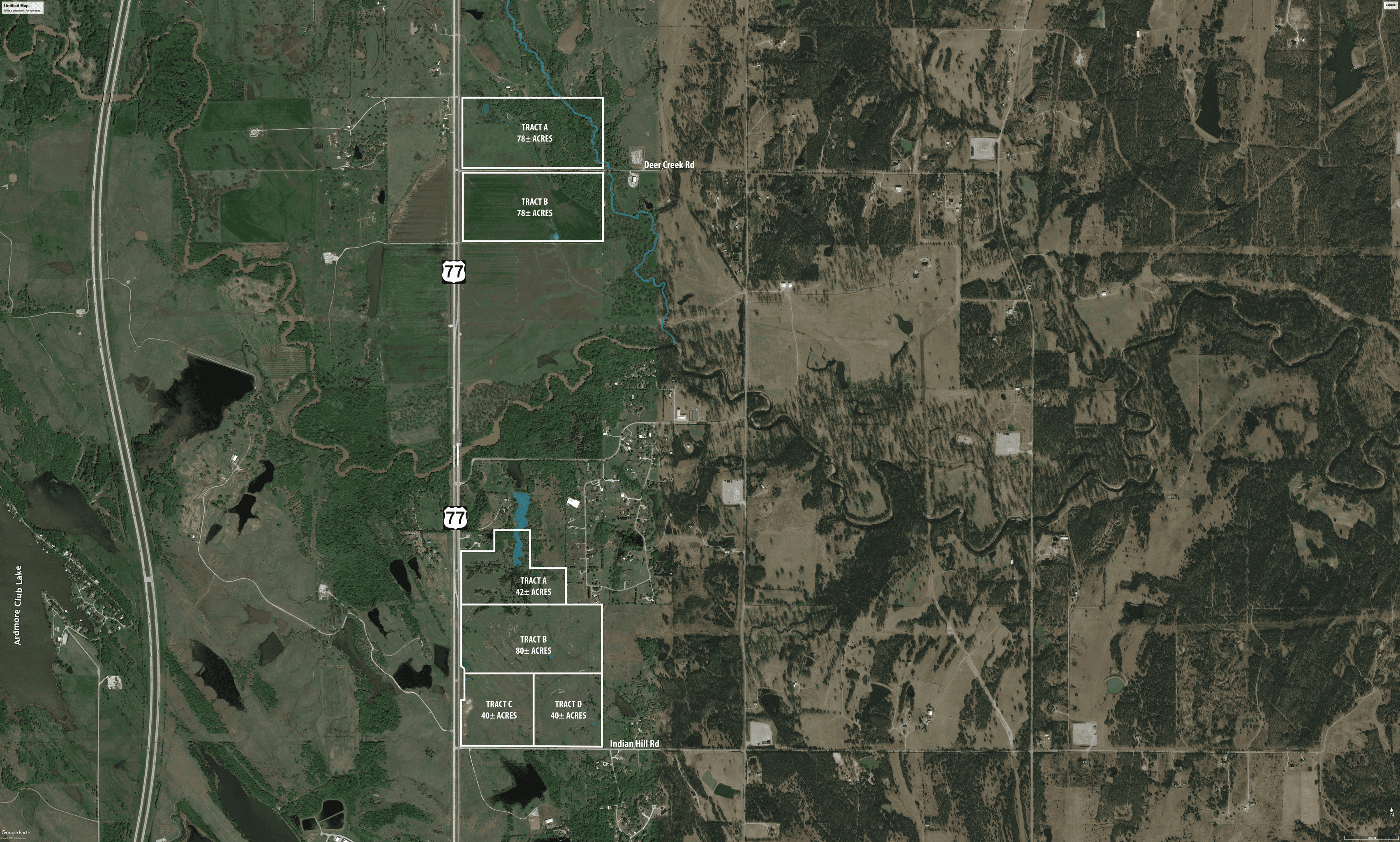 Oklahoma Recreational Land Auction