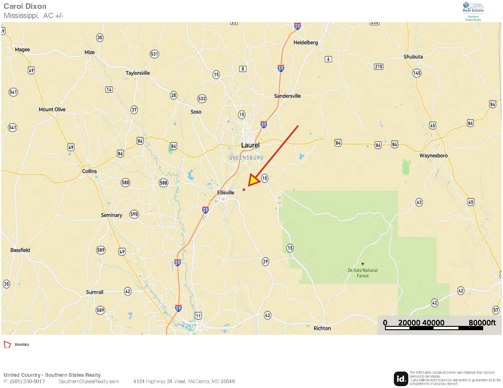Tuckers Crossing 31 – Land for Sale Jones County, MS