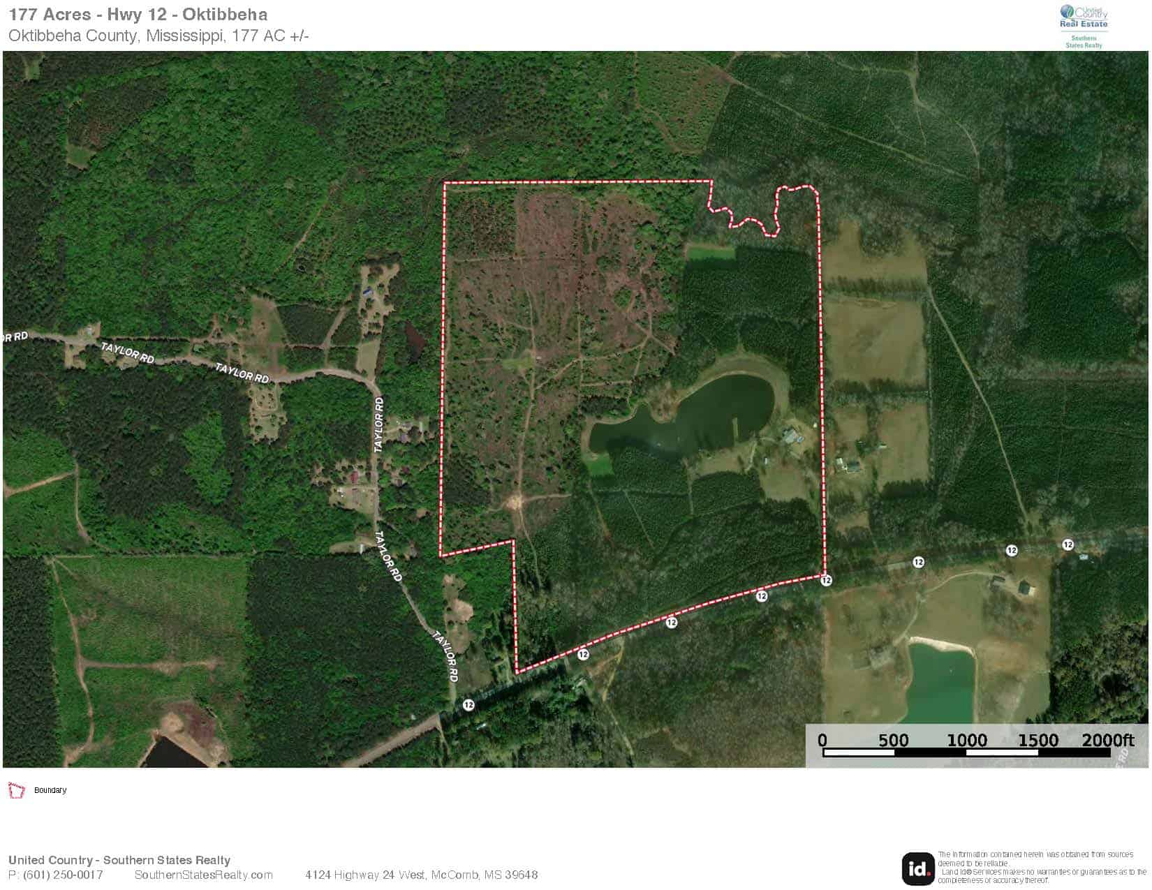 Trophy Bass Fishing and Hunting Property Starkville MS