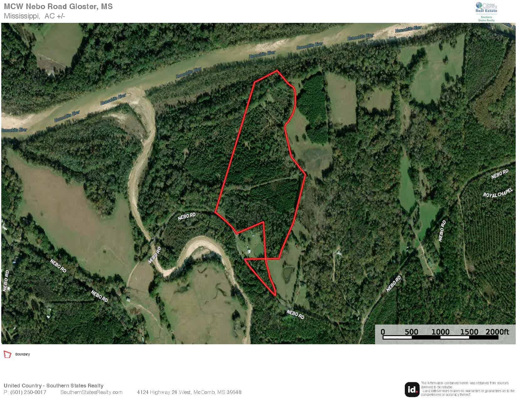 57 Acres Hunting Land for Sale in Gloster MS