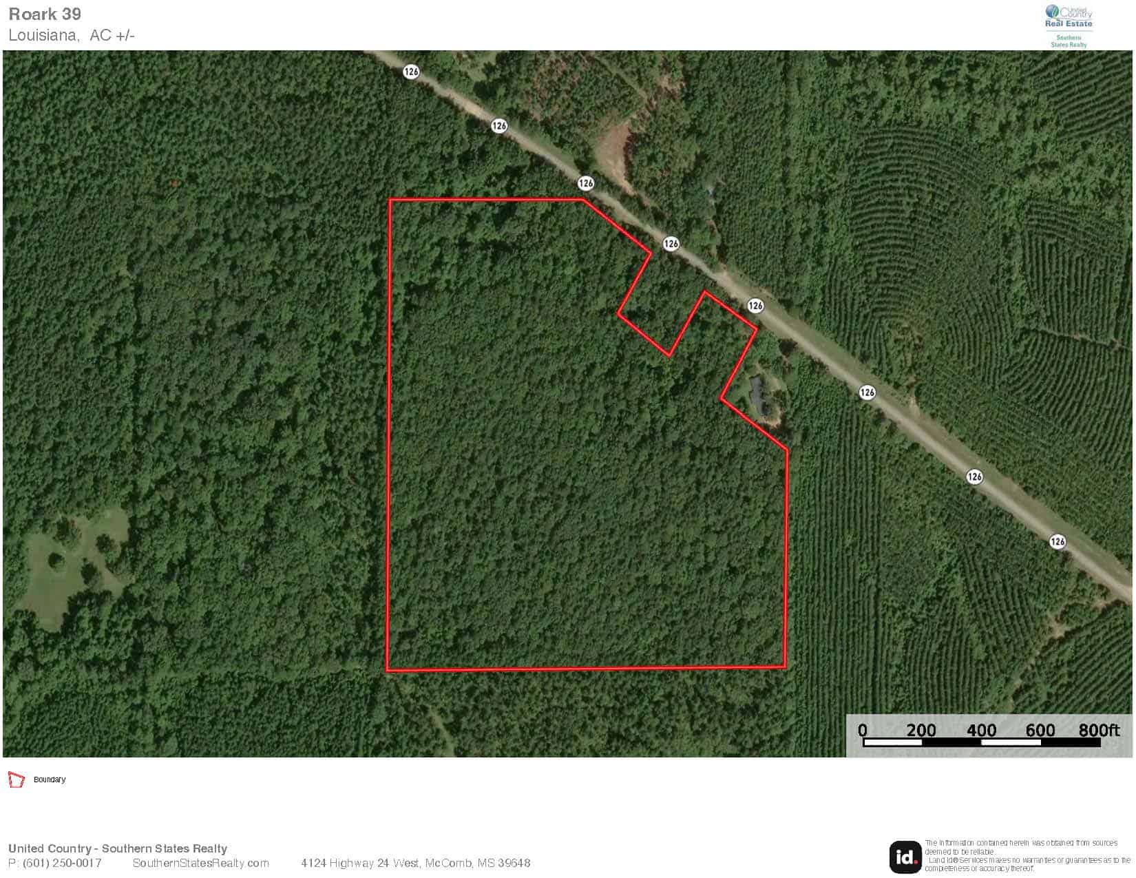 Hunting Property with Hwy and Creek Frontage