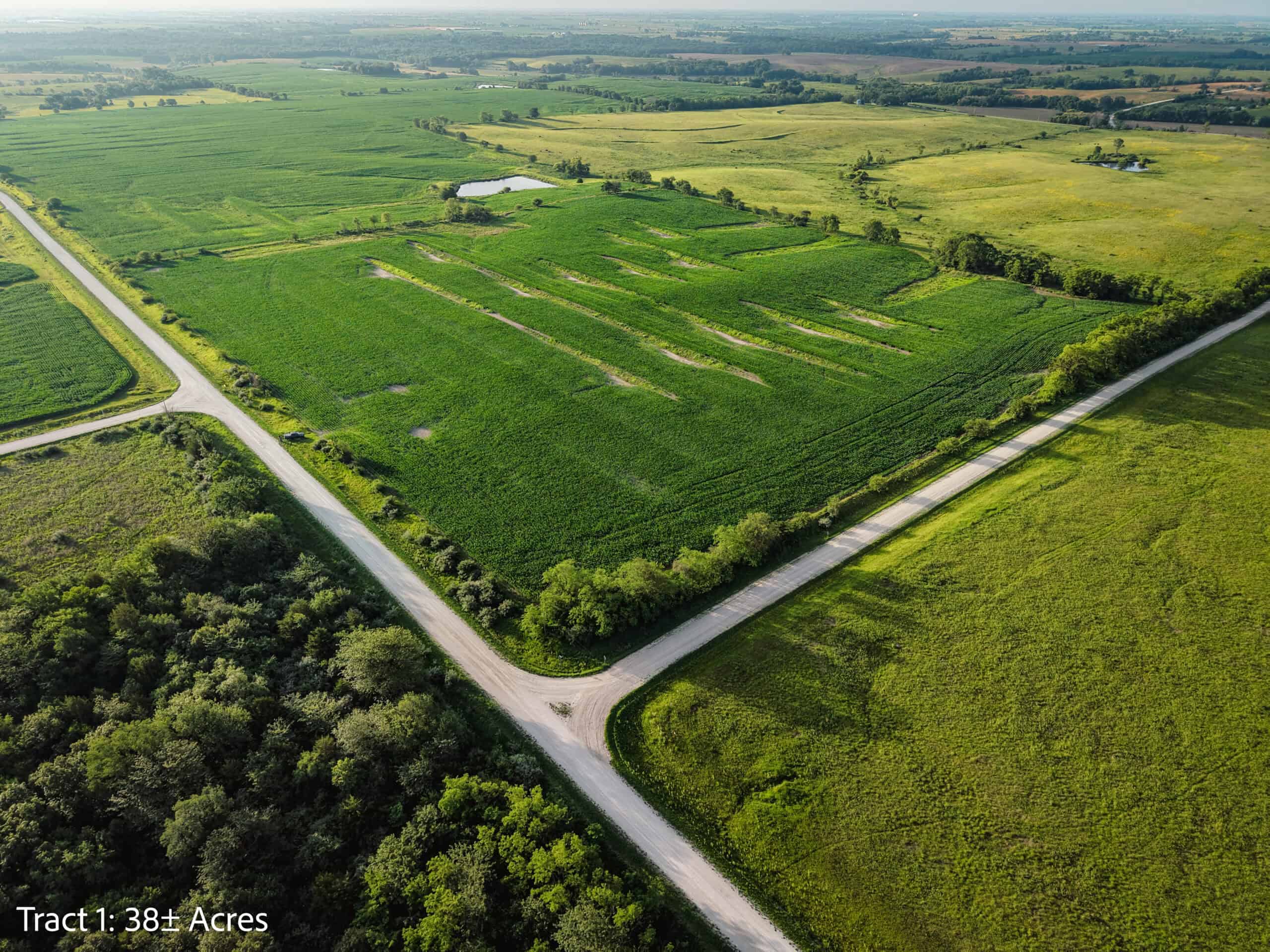 Exceptional ±38-acre farm in Clarke County near Woodburn, Iowa