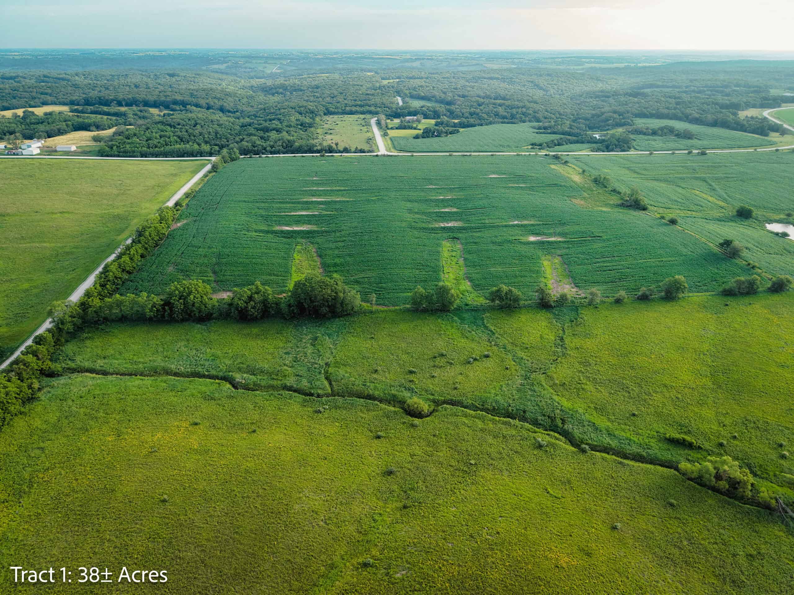 Exceptional ±38-acre farm in Clarke County near Woodburn, Iowa