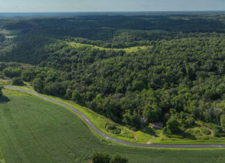 35-Acre Southwest Wisconsin Hunting Camp with Proven Whitetail History, Hardwood Ridges & Turnkey Game-Care Setup
