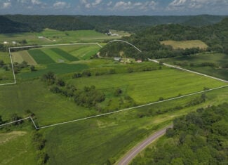 82.66 Acre Driftless Valley Farm with Trout Water Near Coon Valley, Wisconsin