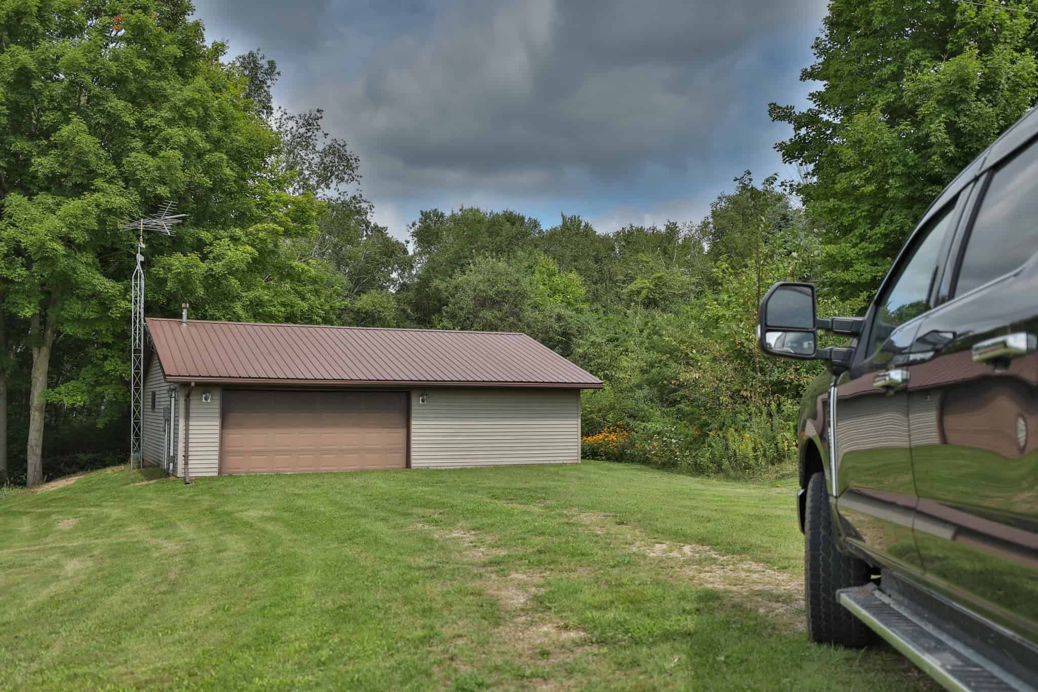 35-Acre Southwest Wisconsin Hunting Camp with Proven Whitetail History, Hardwood Ridges & Turnkey Game-Care Setup