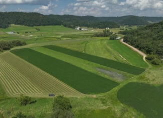 82.66 Acre Driftless Valley Farm with Trout Water Near Coon Valley, Wisconsin